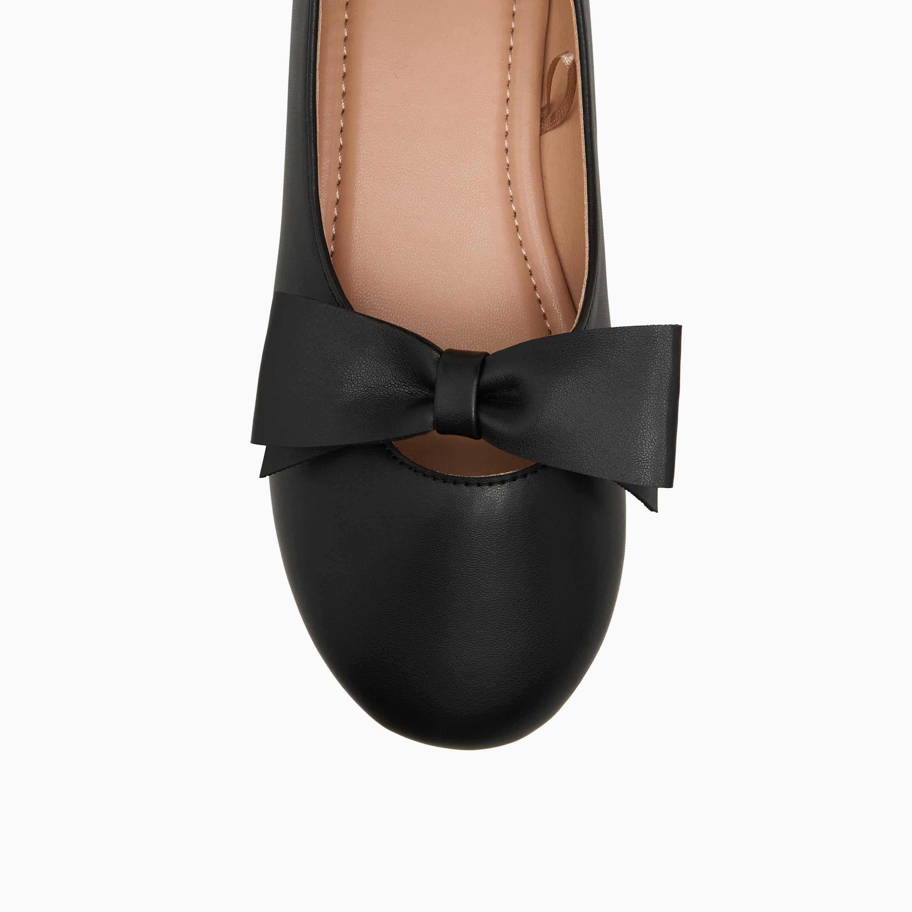 حذاء باليرينا بتفاصيل فيونكة للبنات من ليتل ميسي-girls-shoes-ballerinas-image-4