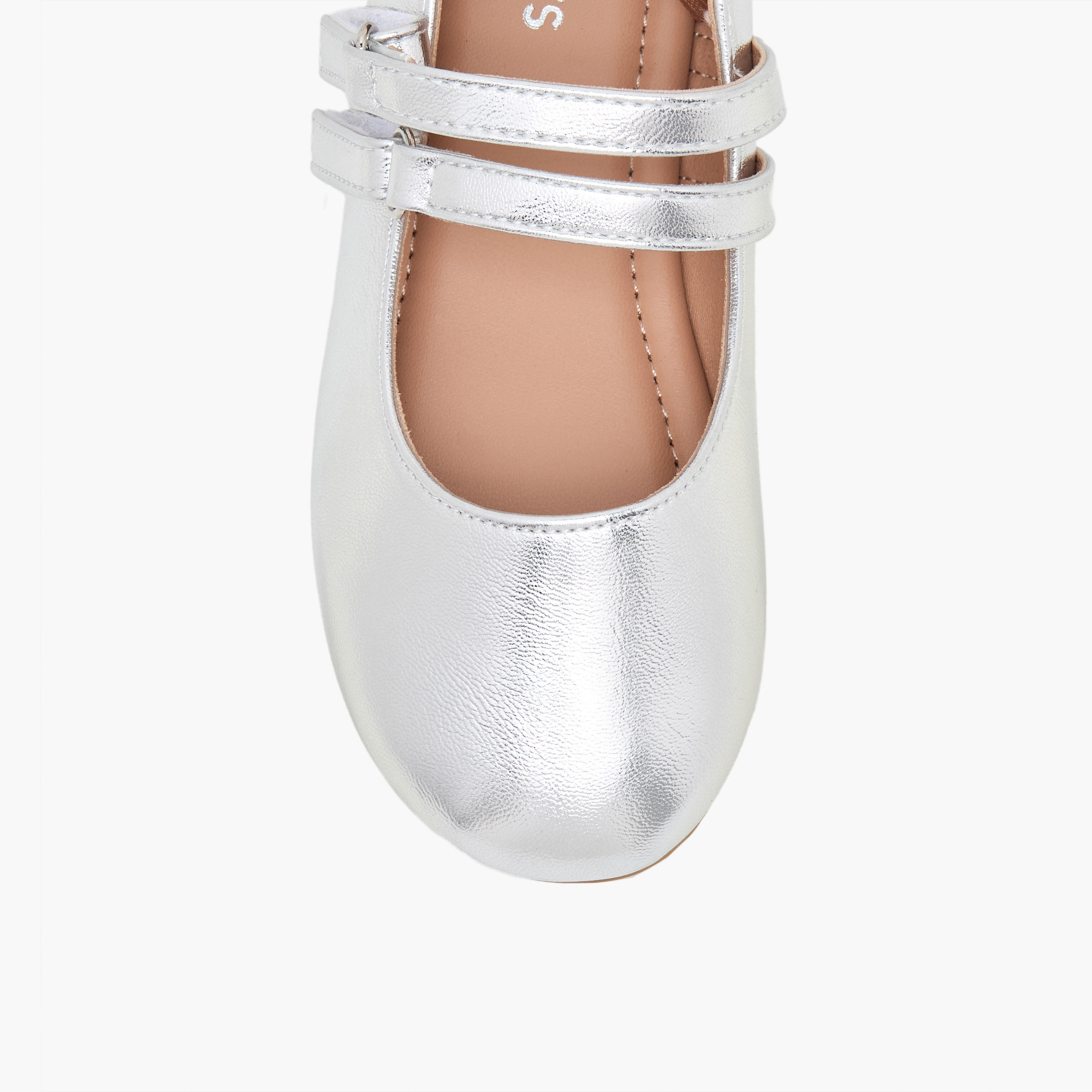 Juniors Girls Hook & Loop Ballerina Shoes-girls-shoes-maryjanes-image-4