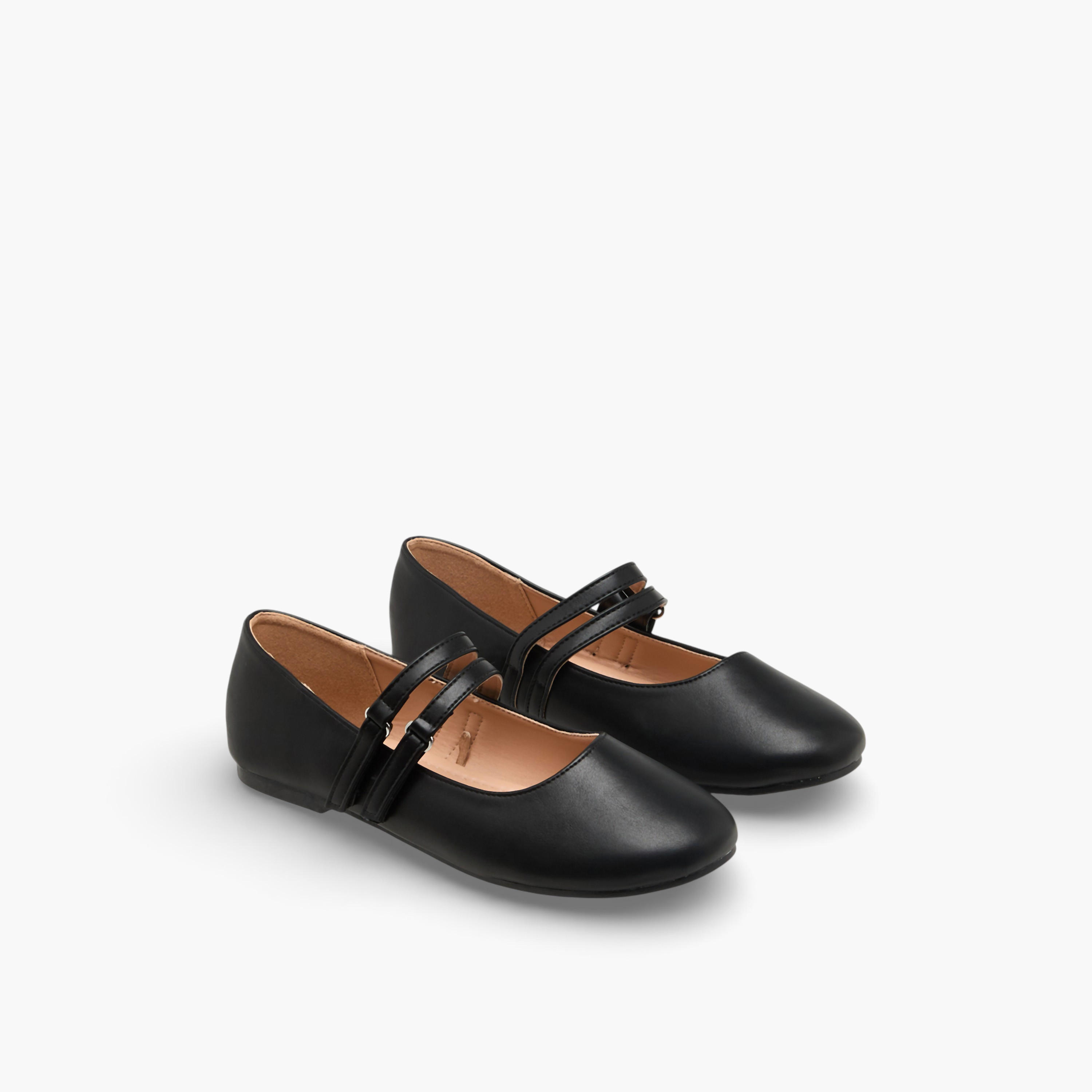 Little Missy Girls Hook & Loop Mary Jane Shoes-girls-shoes-maryjanes-image-1