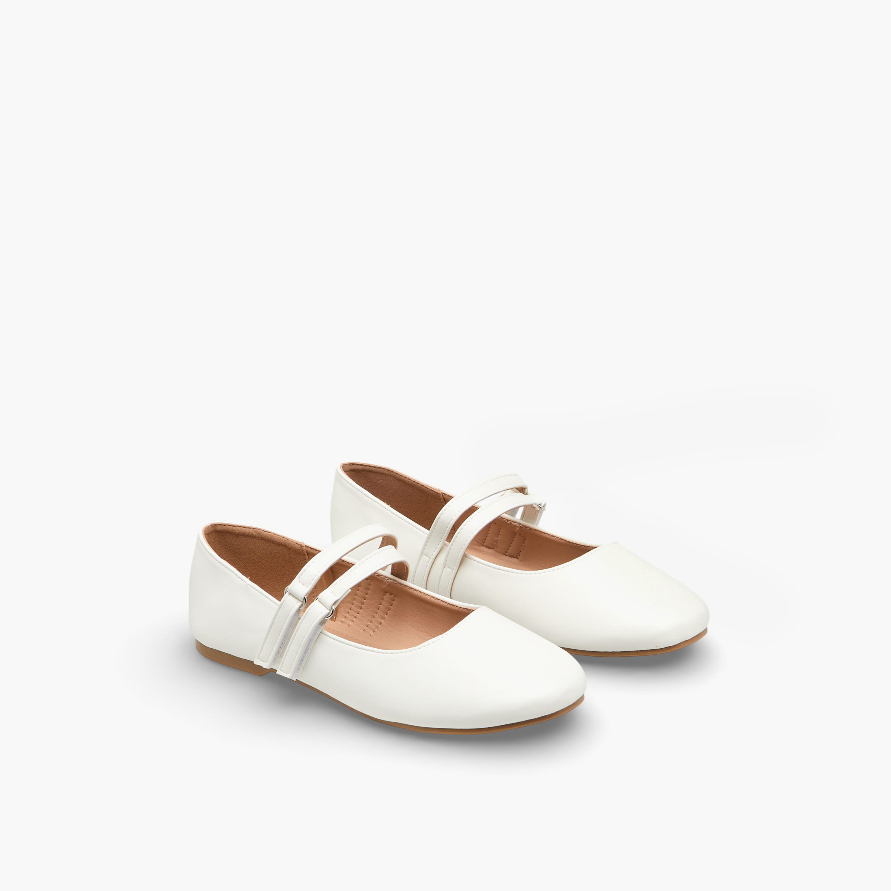 Little Missy Girls Hook & Loop Mary Jane Shoes-girls-shoes-maryjanes-image-1