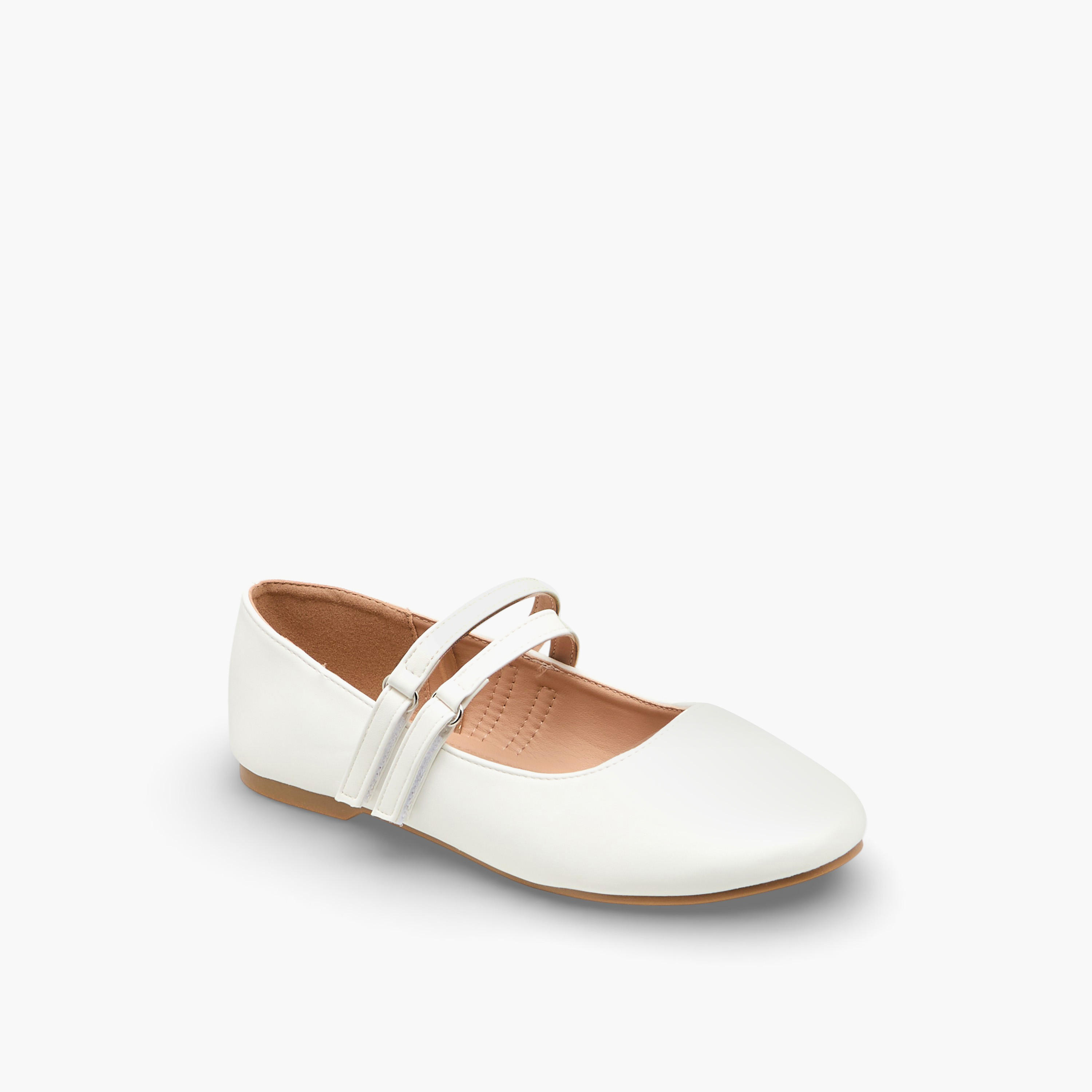 Little Missy Girls Hook & Loop Mary Jane Shoes-girls-shoes-maryjanes-image-2