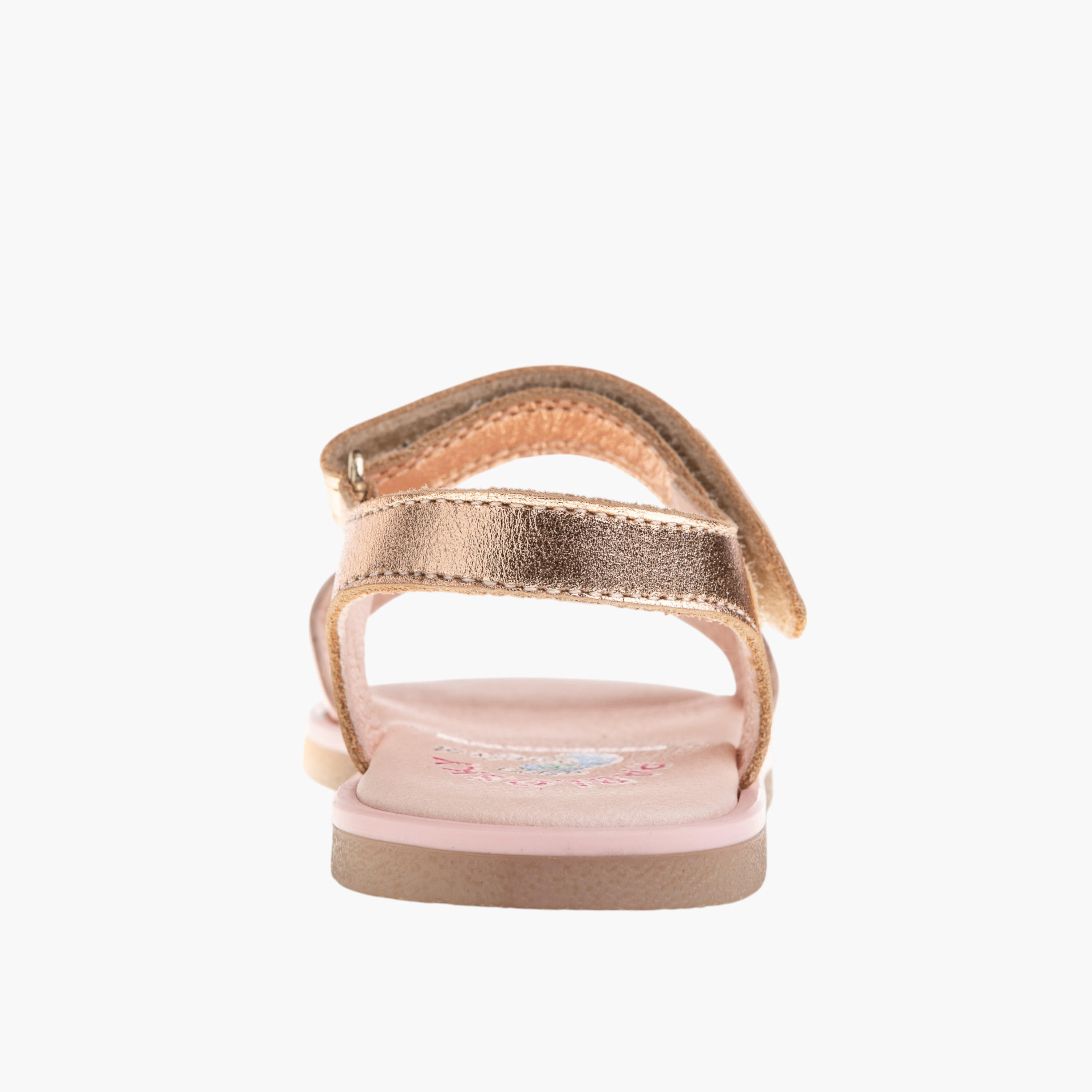 Pablosky Girls' Strap Sandals with Hook and Loop Closure-baby-girls-shoes-sandals-image-3