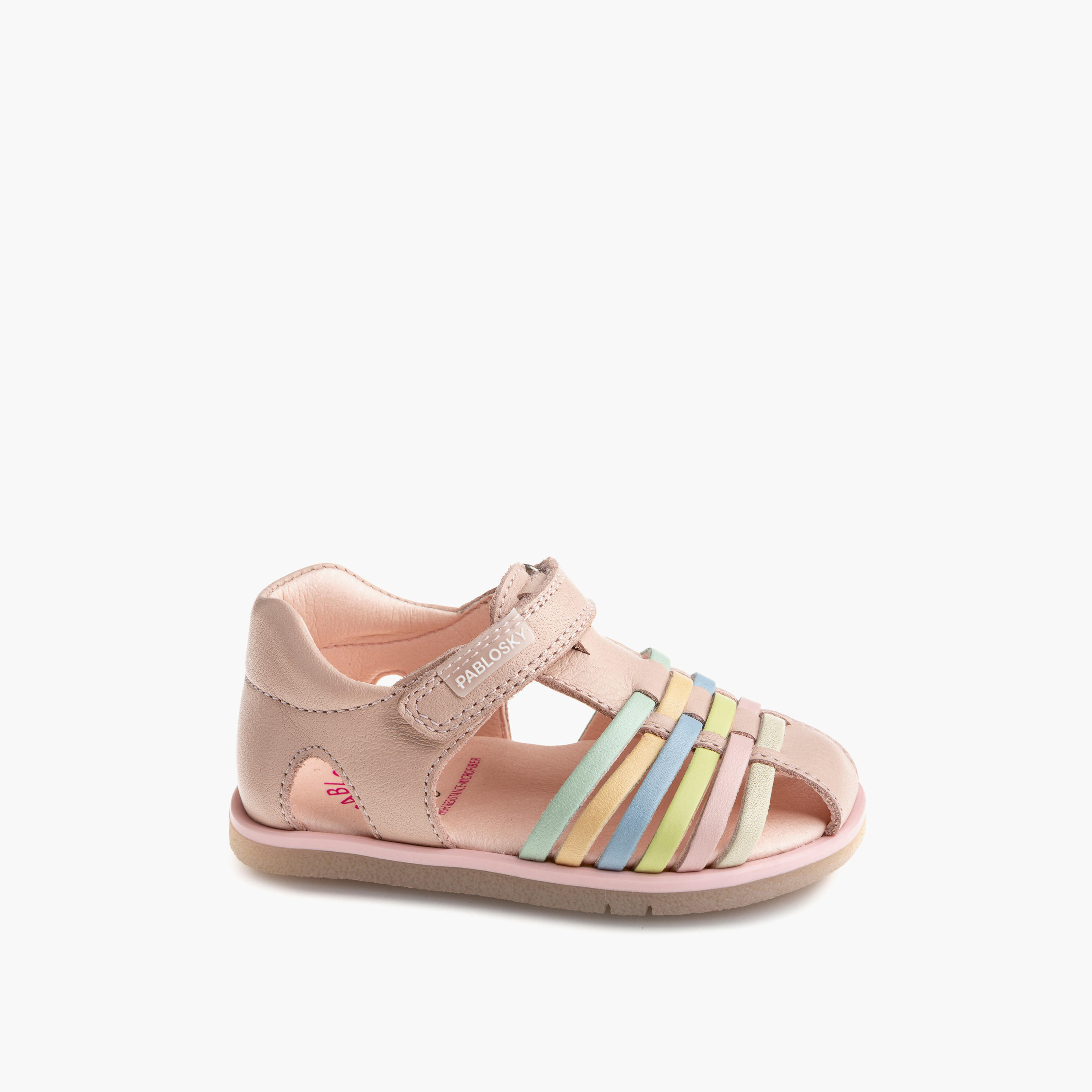 صندل بشريط إغلاق لاصق للبنات من بابلوفسكي - 054970-baby-girls-shoes-sandals-image-1