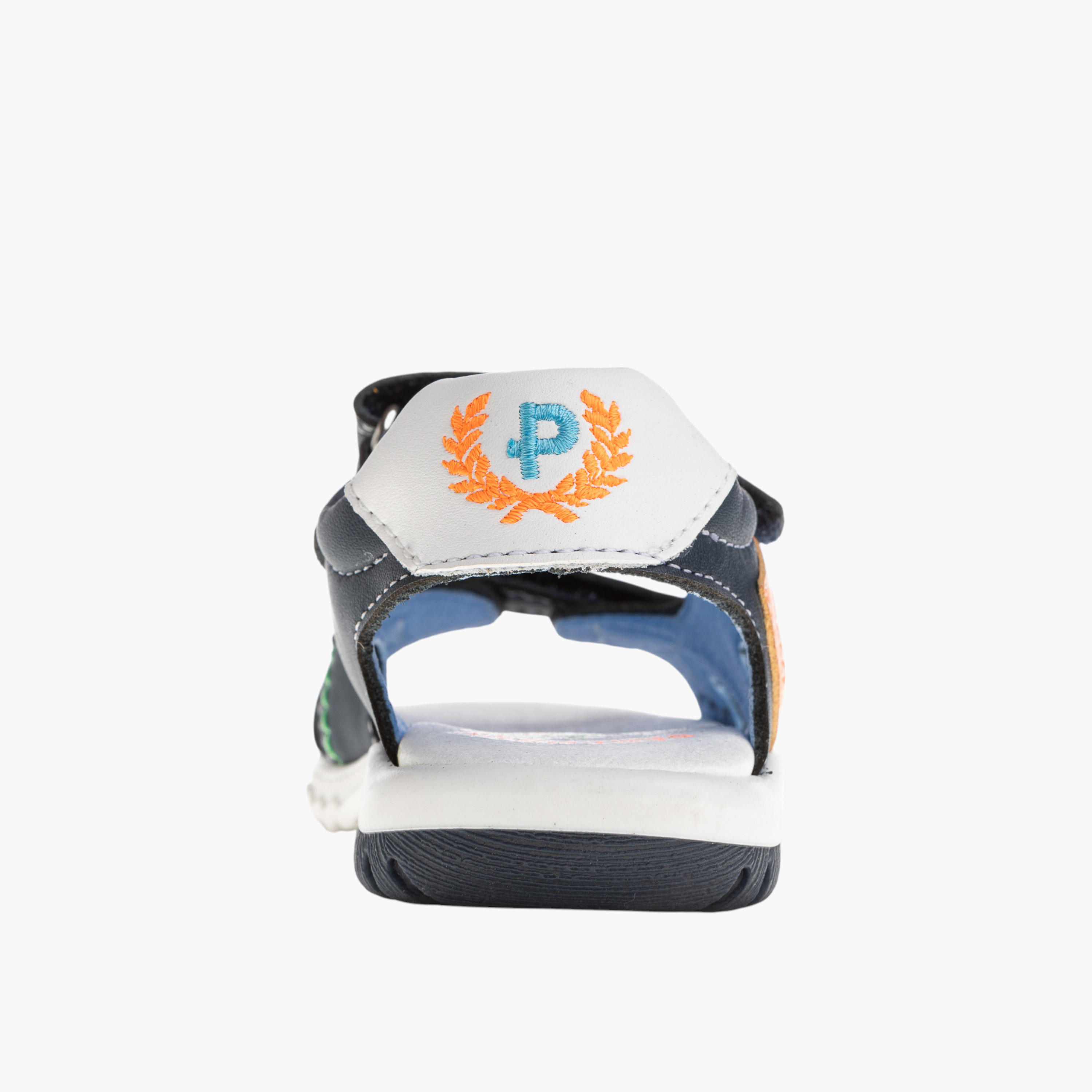 Pablosky Boys' Strap Sandals with Hook and Loop Closure-baby-boys-shoes-sandals-image-3