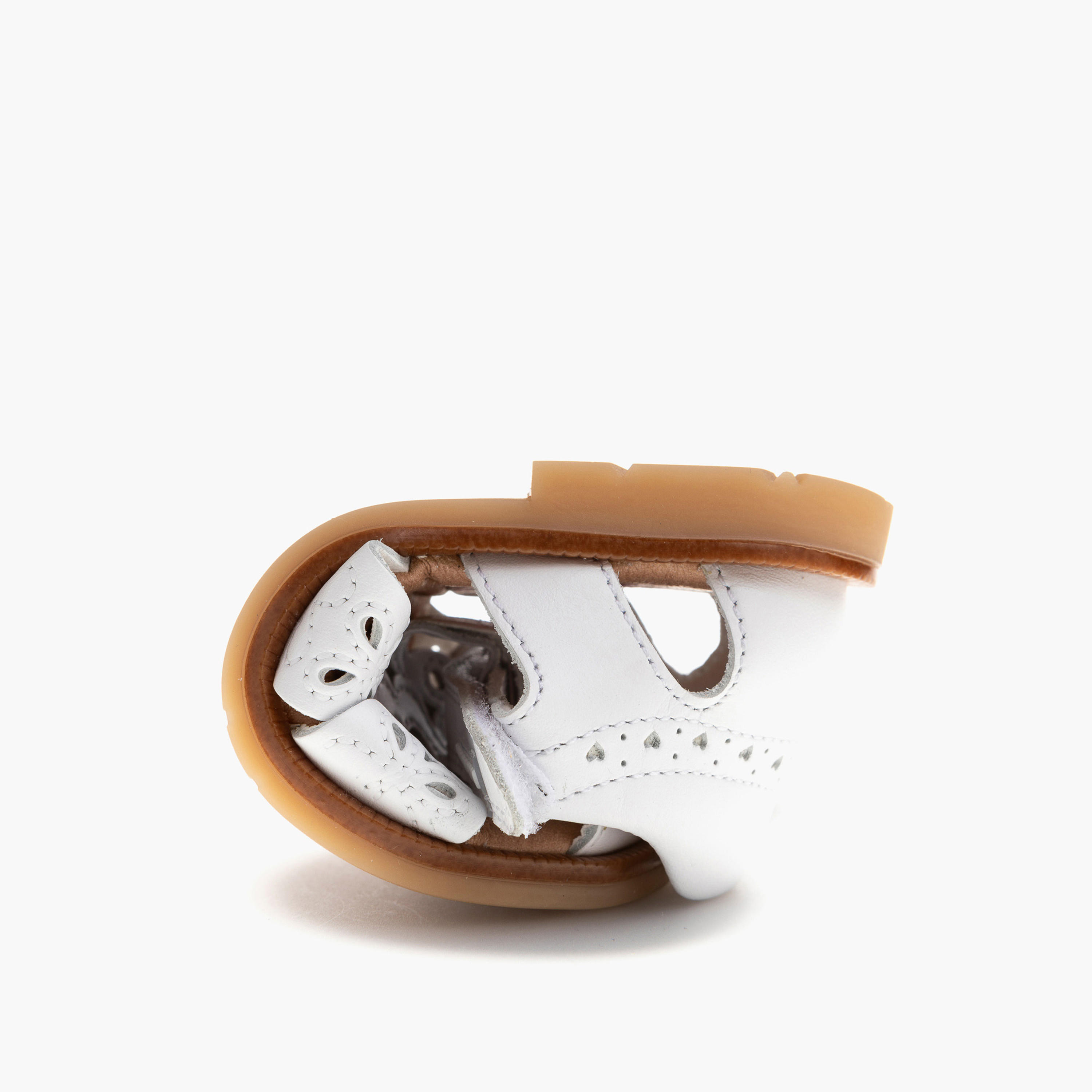 Pablosky Girls' Cutout Detail Strap Sandals with Hook and Loop Closure-baby-girls-shoes-sandals-image-6