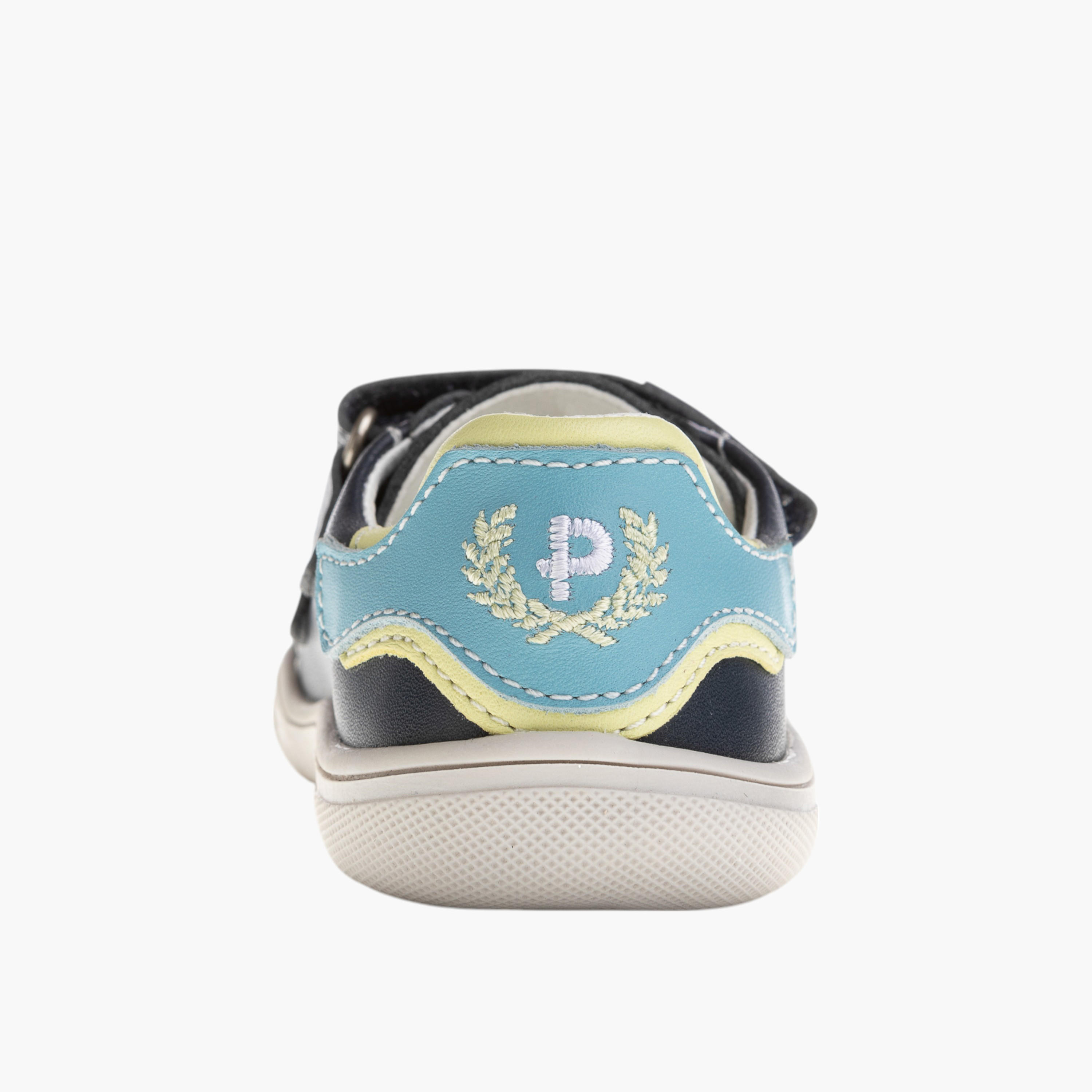 Pablosky Boys' Textured Shoes with Hook & Loop Closure-baby-boys-shoes-closedshoes-image-3