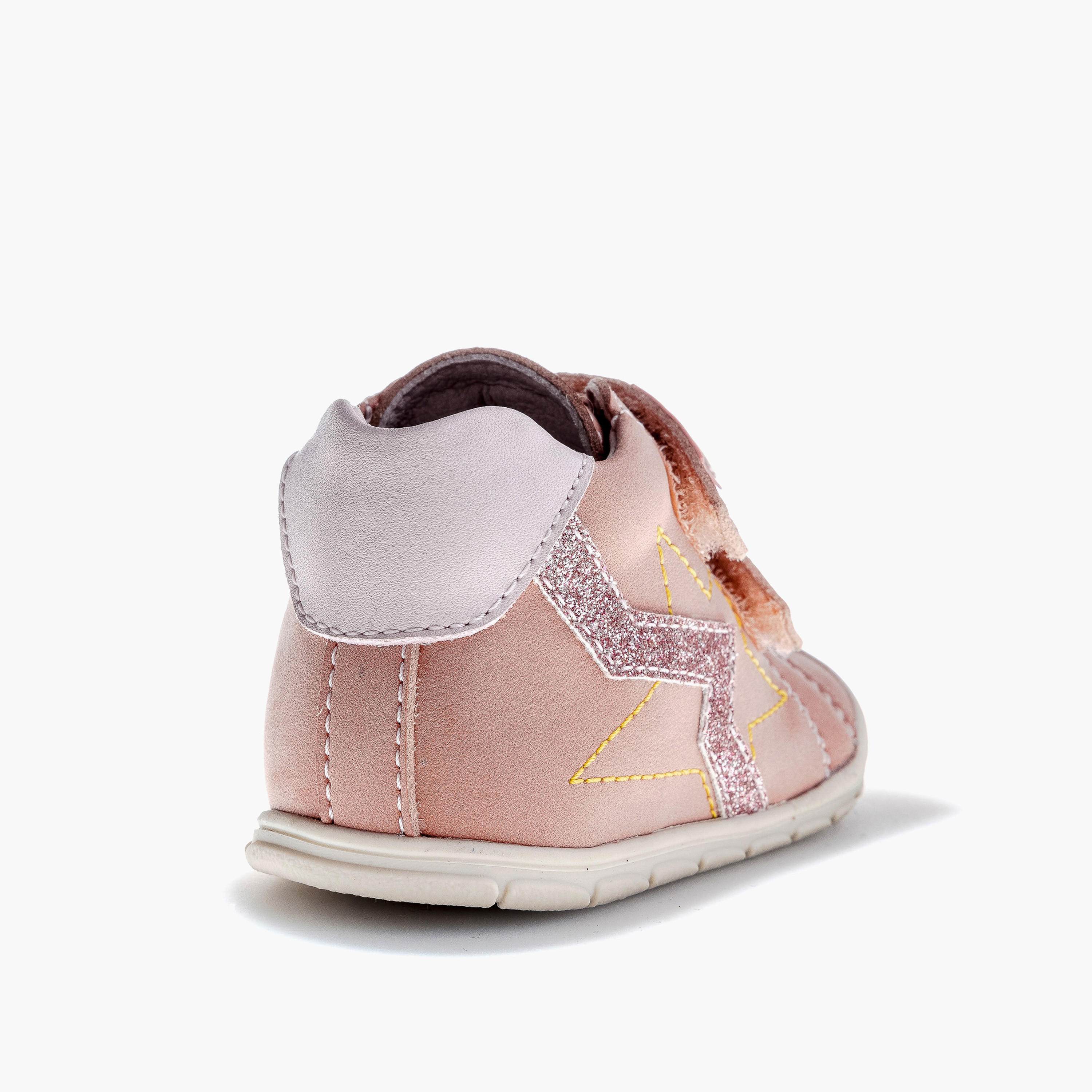 حذاء سنيكرز برقبة عالية وشريط إغلاق لاصق للبنات من بابلوسكي - 059574-baby-girls-shoes-closedshoes-image-3