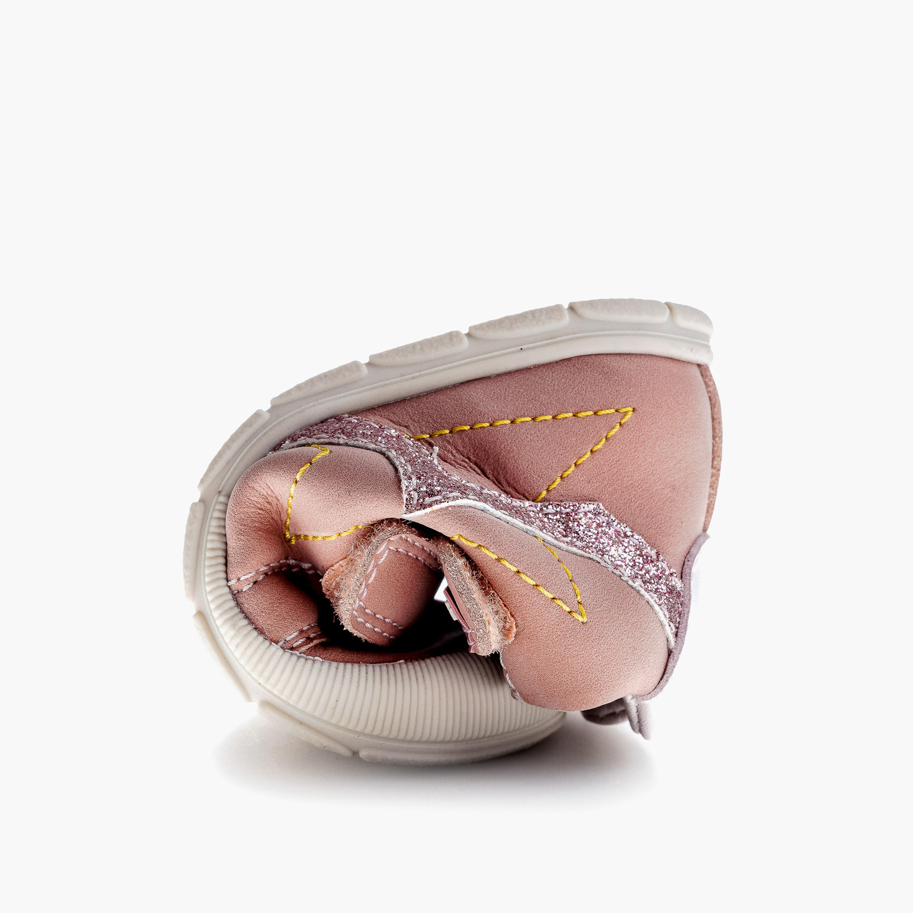 حذاء سنيكرز برقبة عالية وشريط إغلاق لاصق للبنات من بابلوسكي - 059574-baby-girls-shoes-closedshoes-image-6
