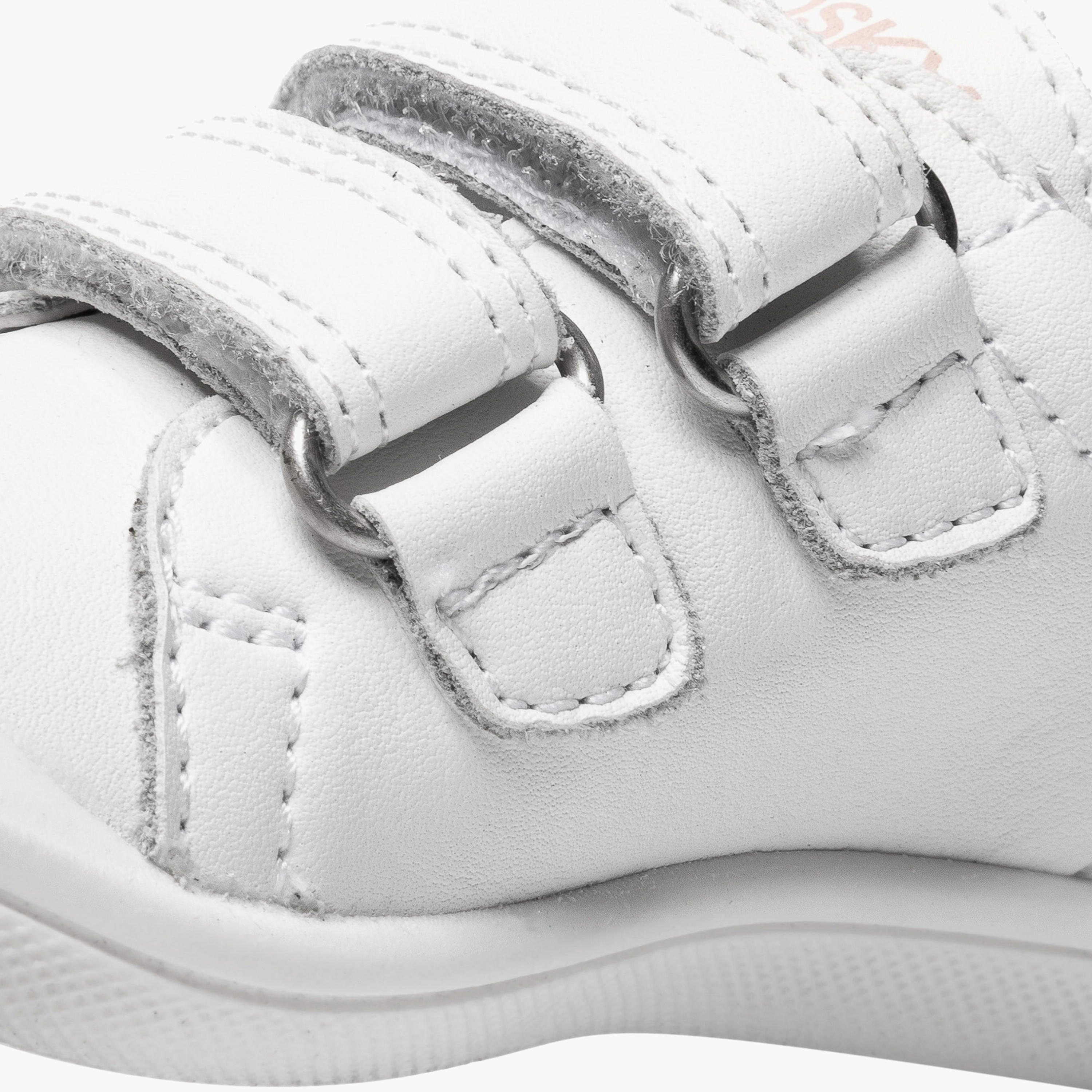 Pablosky Leather Ankle Sneakers with Hook & Loop Closure-baby-girls-shoes-closedshoes-image-7