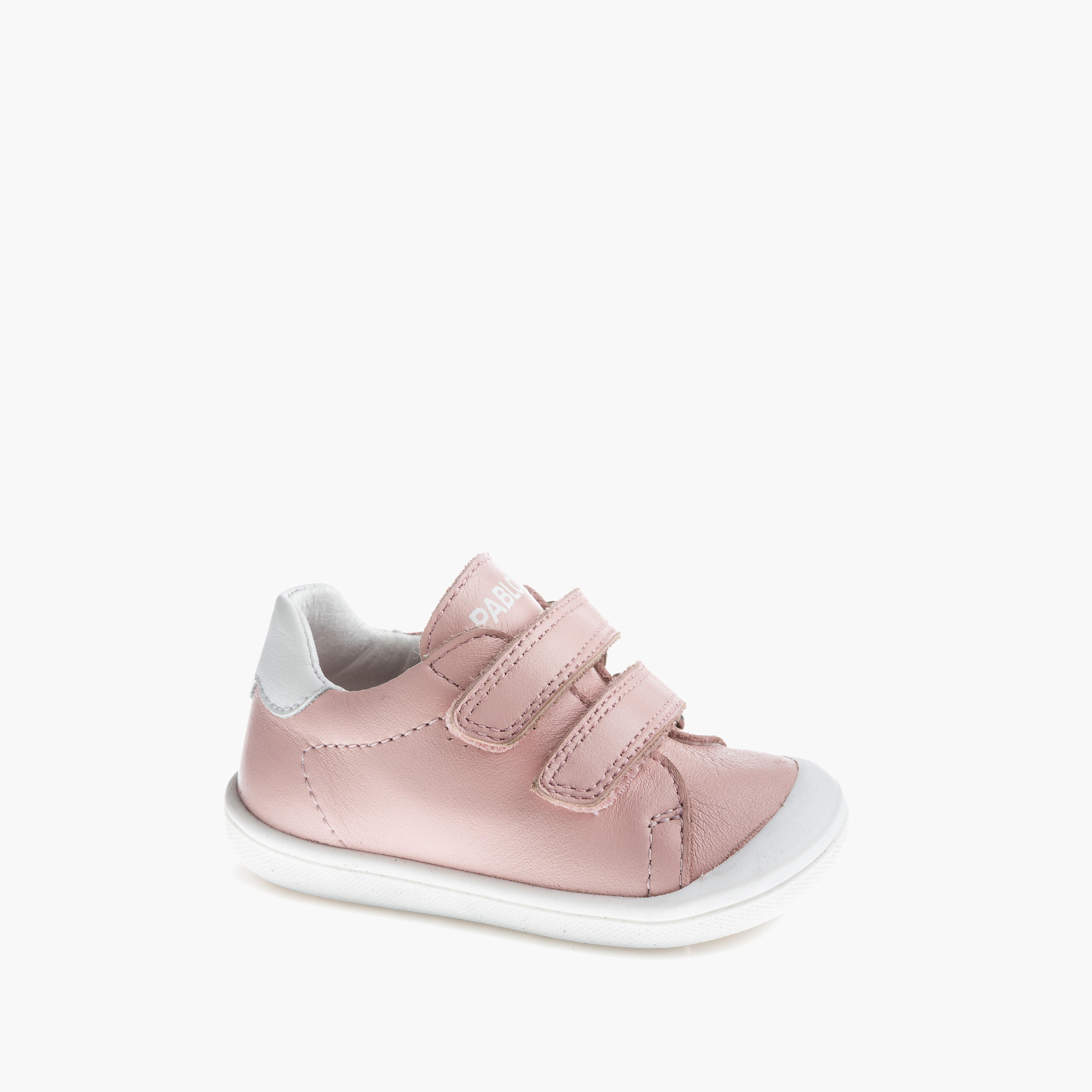 Pablosky Sneakers with Hook & Loop Closure-baby-girls-shoes-closedshoes-image-1