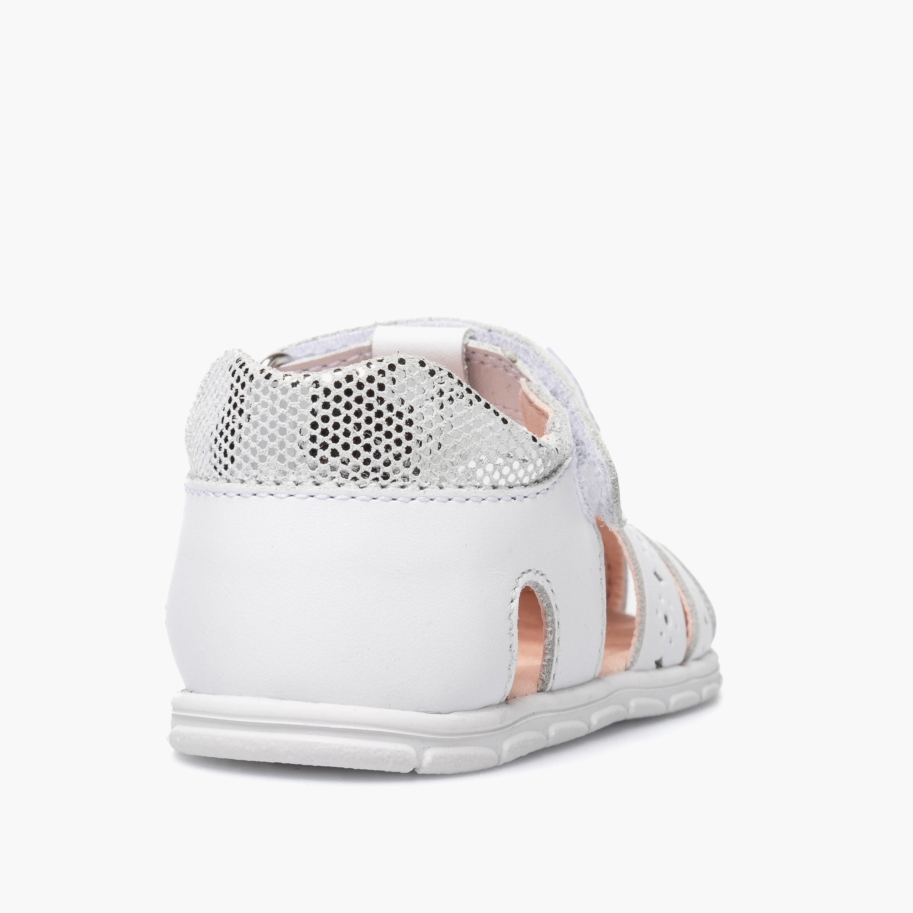 Pablosky Sandals with Hook & Loop Closure, Cutout Design-baby-girls-shoes-sandals-image-3