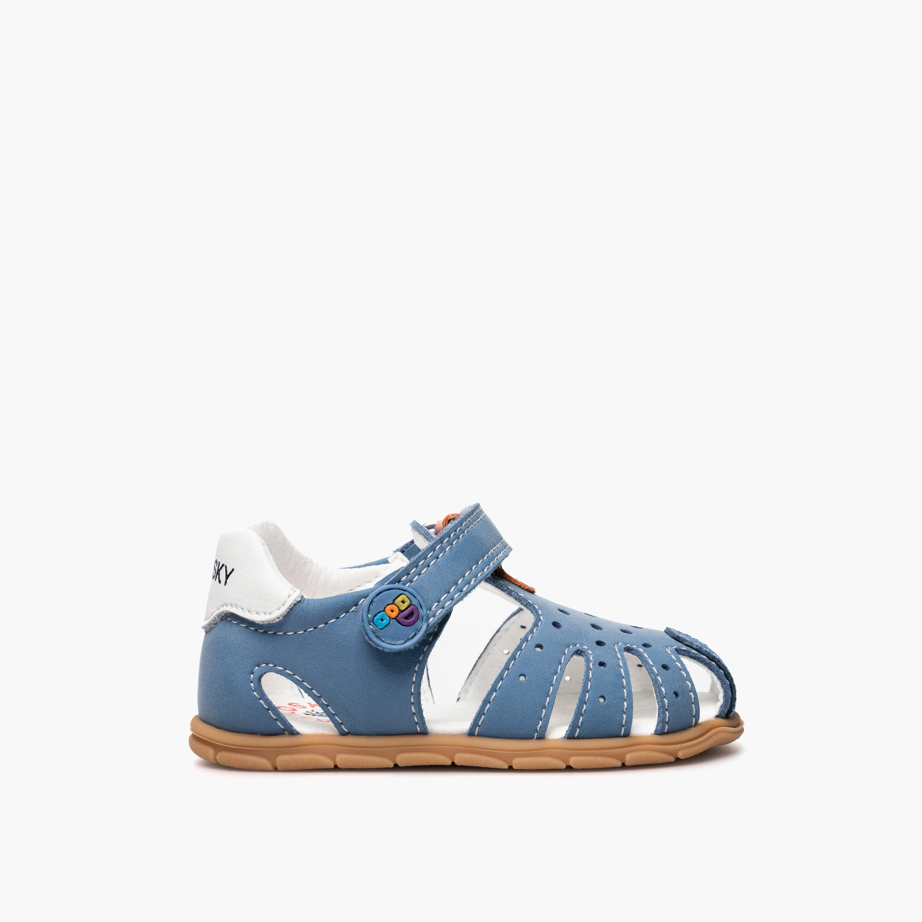 Pablosky Comfort Sandals with Hook & Loop Closure-baby-boys-shoes-sandals-image-2