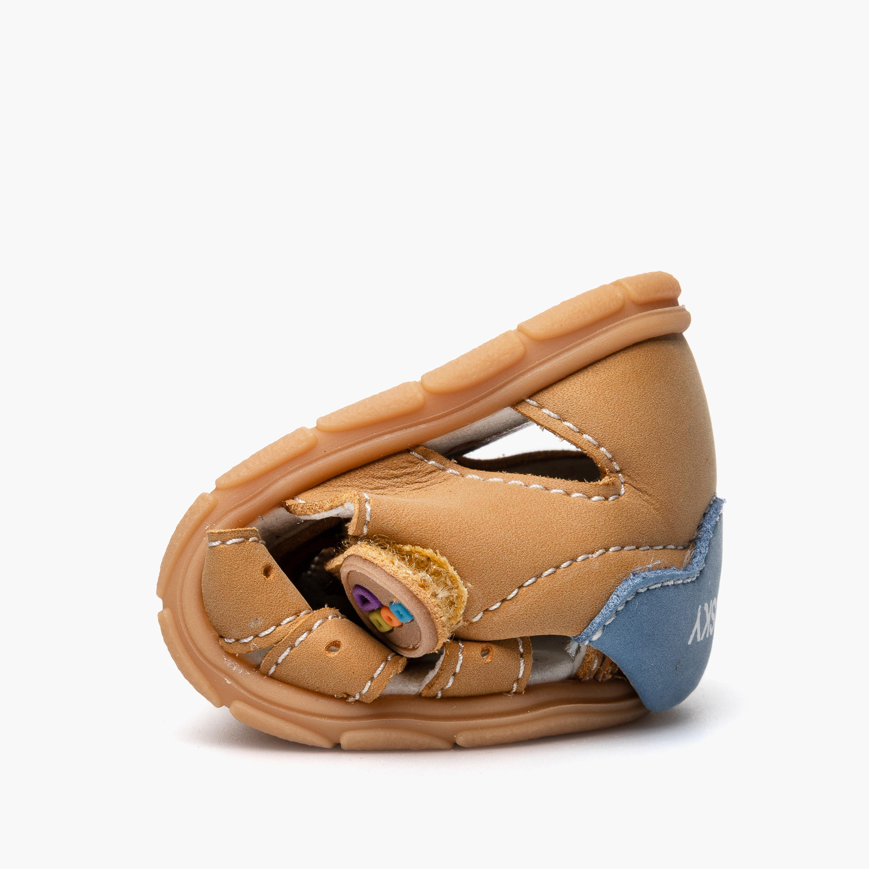 Pablosky Sandals with Hook & Loop Closure with Cutout Design-baby-boys-shoes-sandals-image-6