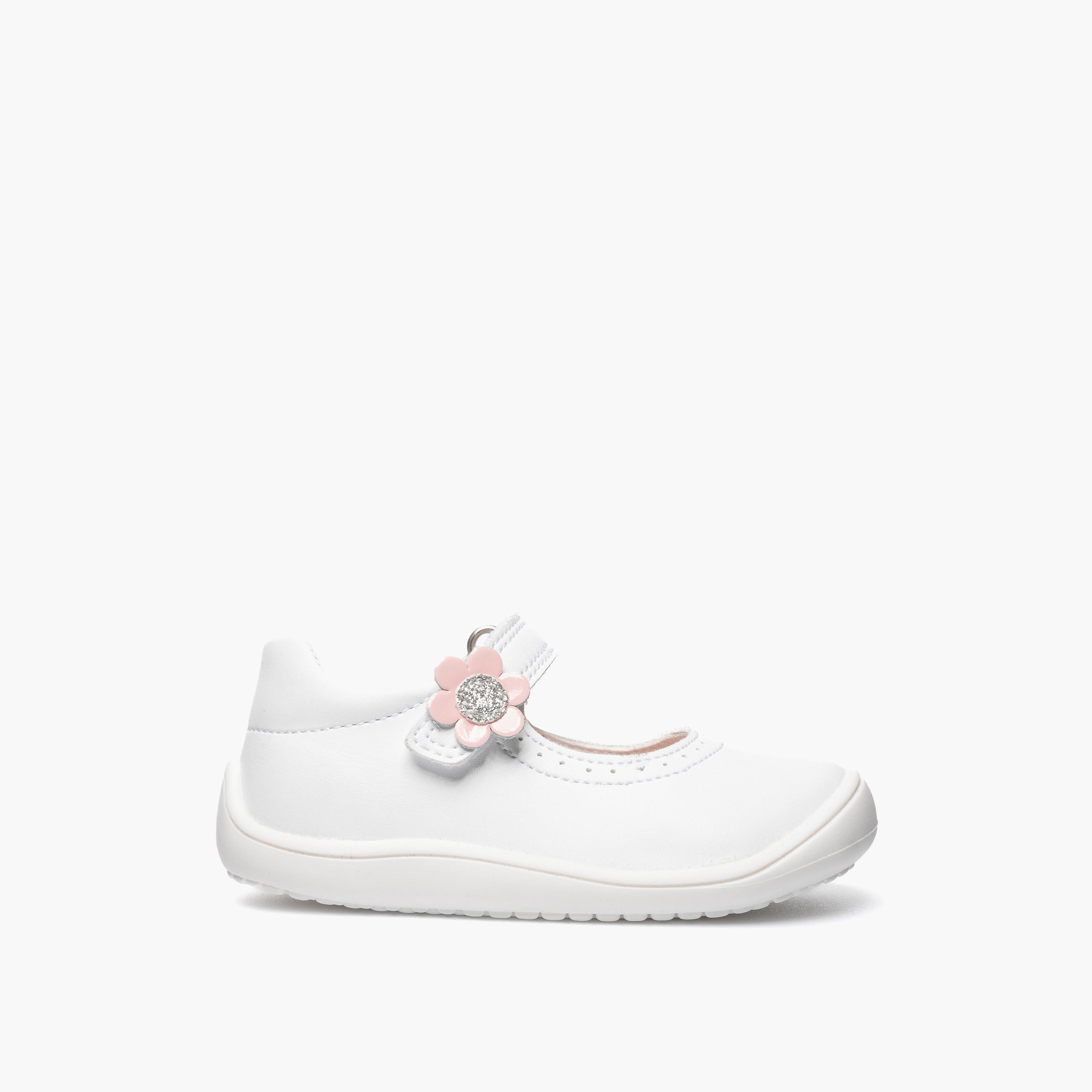 Pablosky Mary Jane Shoes with Hook & Loop Closure-baby-girls-shoes-closedshoes-image-2