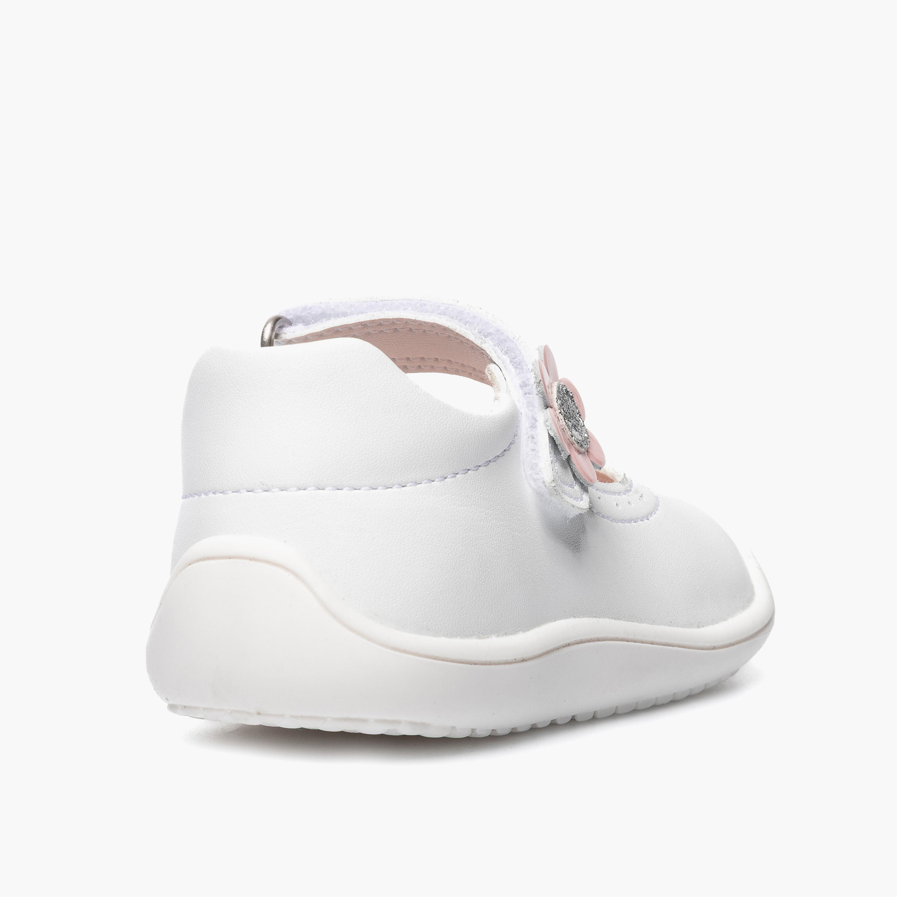 Pablosky Mary Jane Shoes with Hook & Loop Closure-baby-girls-shoes-closedshoes-image-3