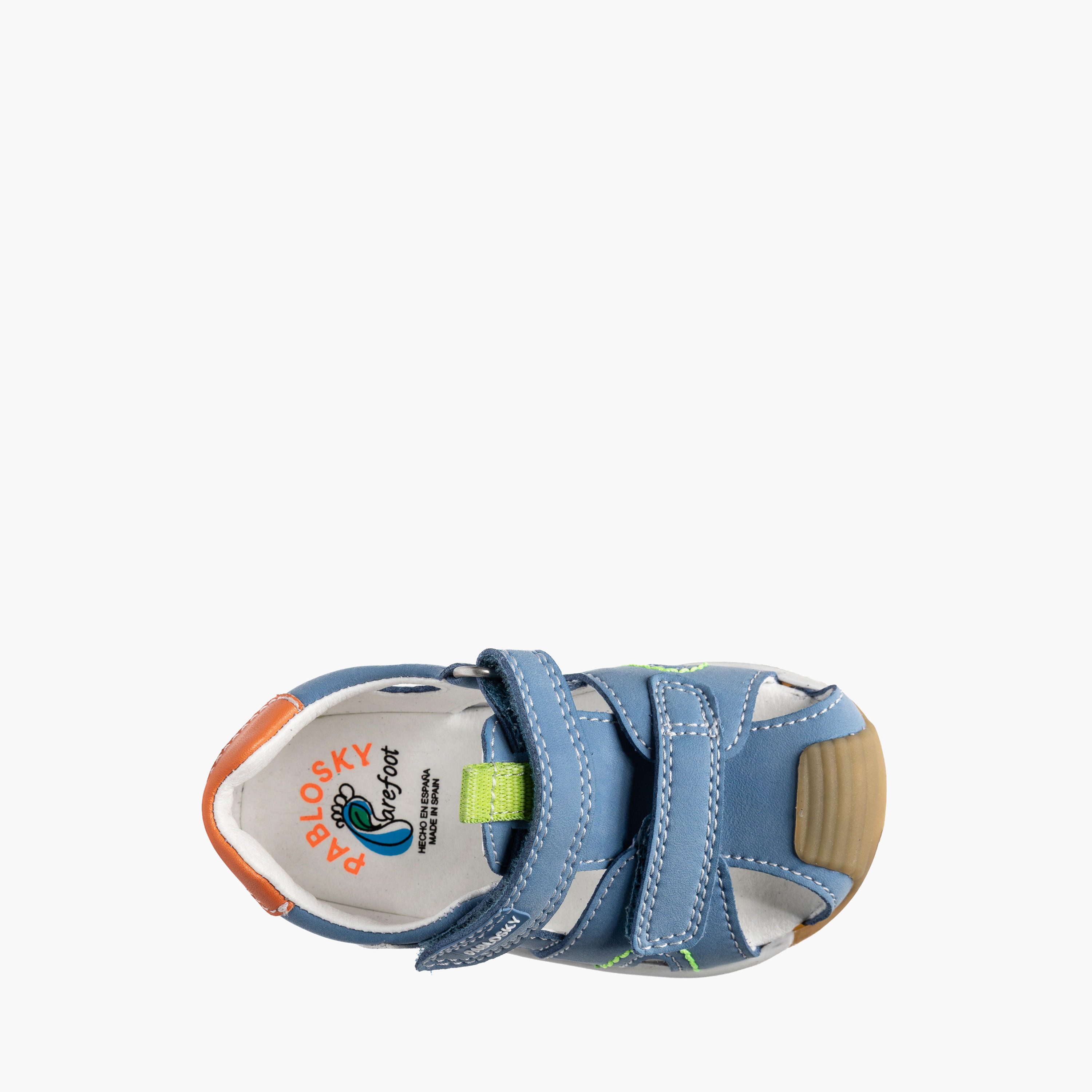 Pablosky Comfort Sandals with Hook & Loop Closure-baby-boys-shoes-sandals-image-4