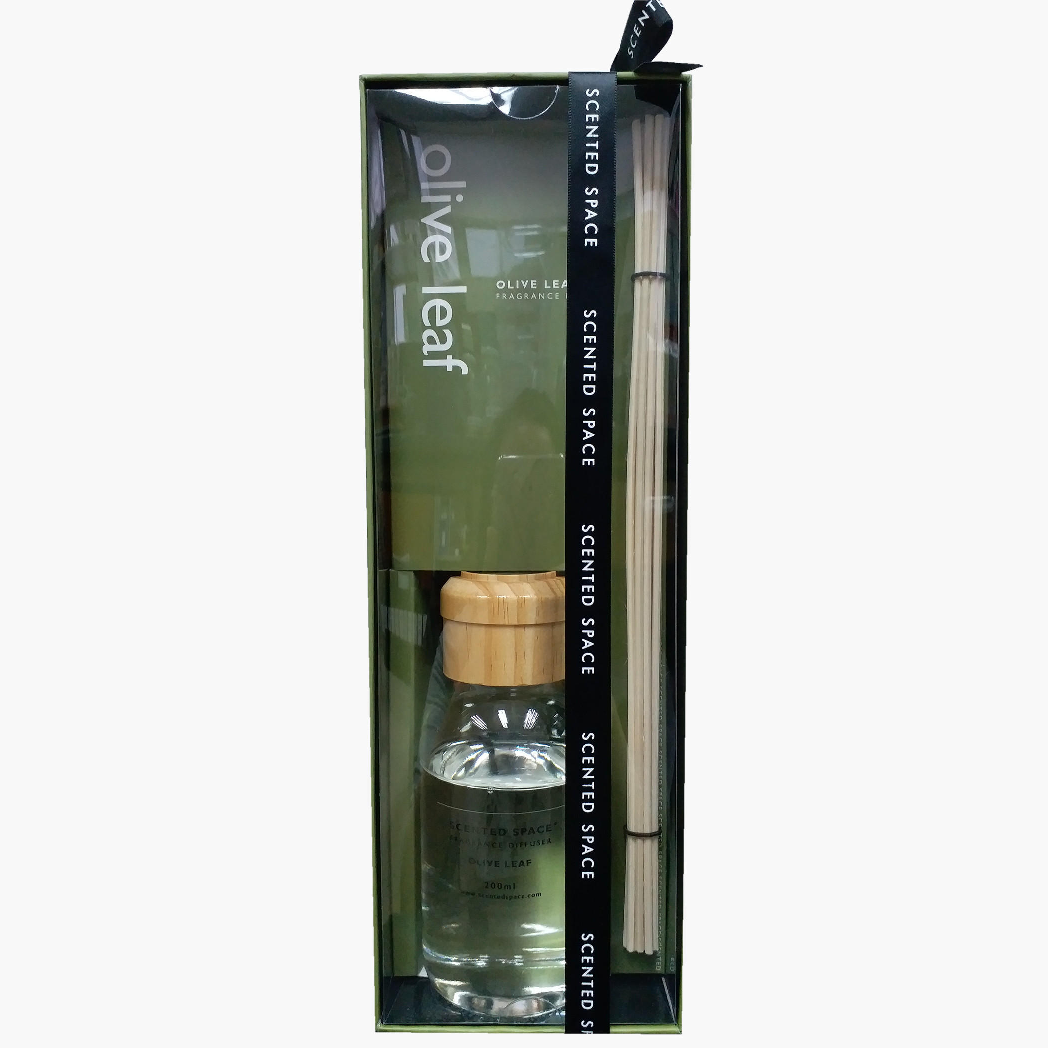 موزع عطور برائحة أوراق الزيتون من سينتد سبيس - 200 مل-household-homefragrance-reeddiffusers-image-2