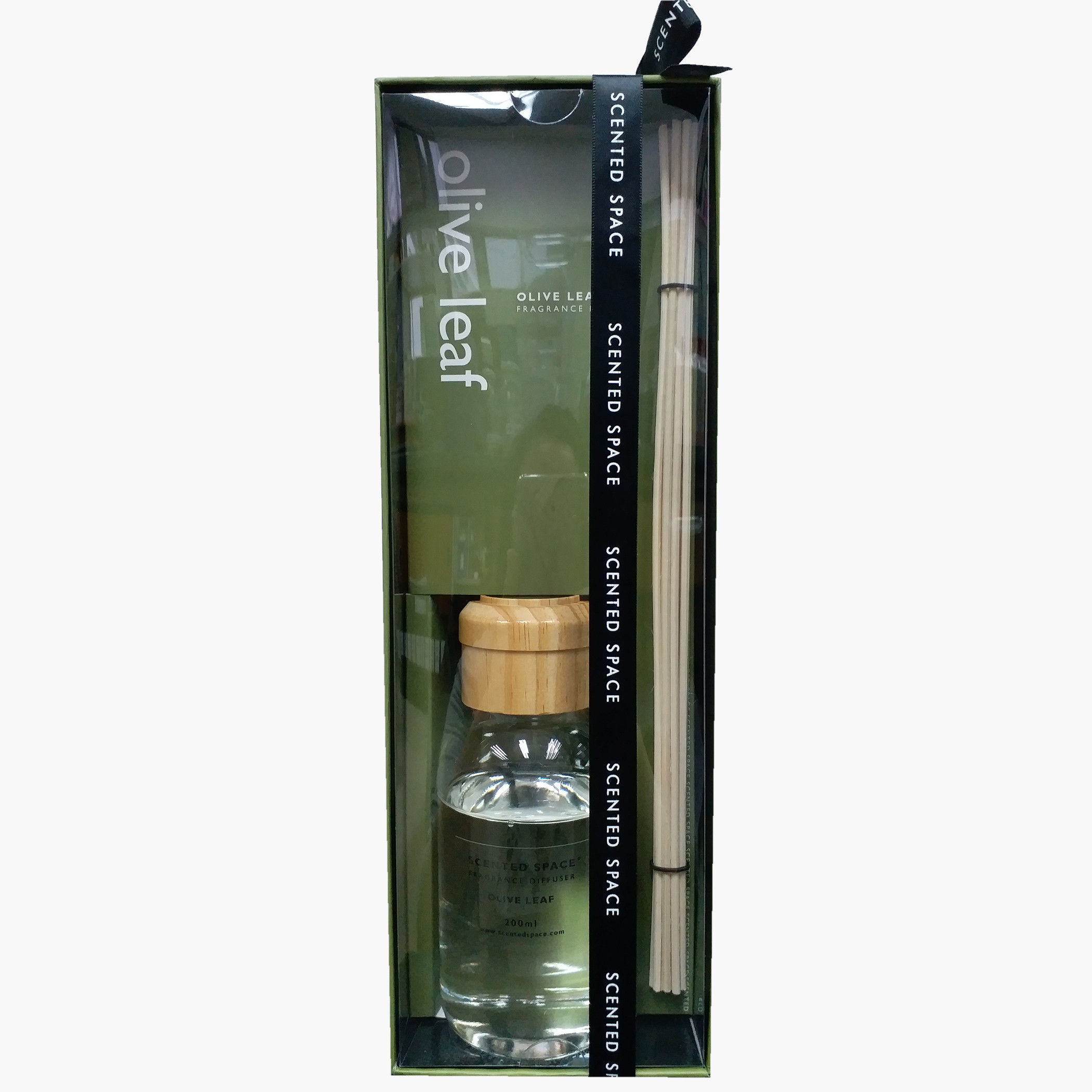 موزع عطور برائحة أوراق الزيتون من سينتد سبيس - 200 مل-household-homefragrance-reeddiffusers-image-2