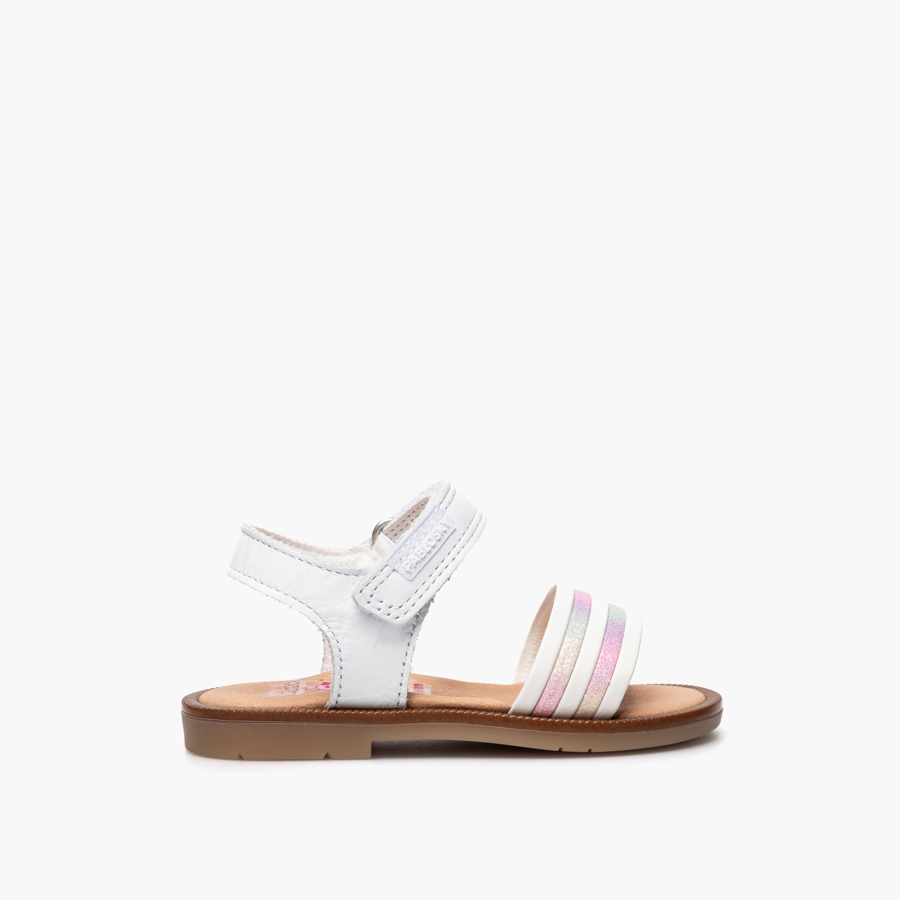 Pablosky Sandals with Hook & Loop Closure-baby-girls-shoes-sandals-image-2