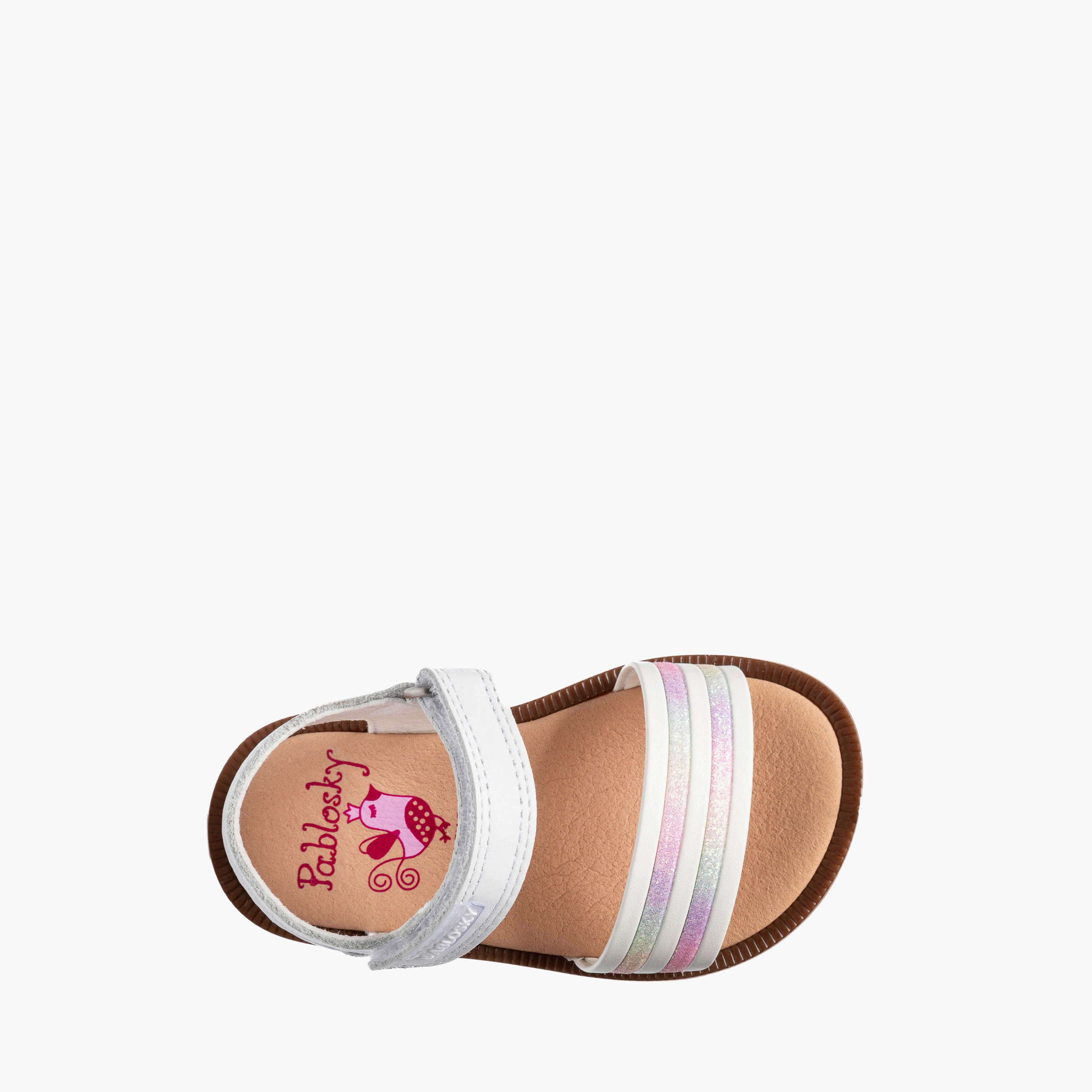 Pablosky Sandals with Hook & Loop Closure-baby-girls-shoes-sandals-image-4
