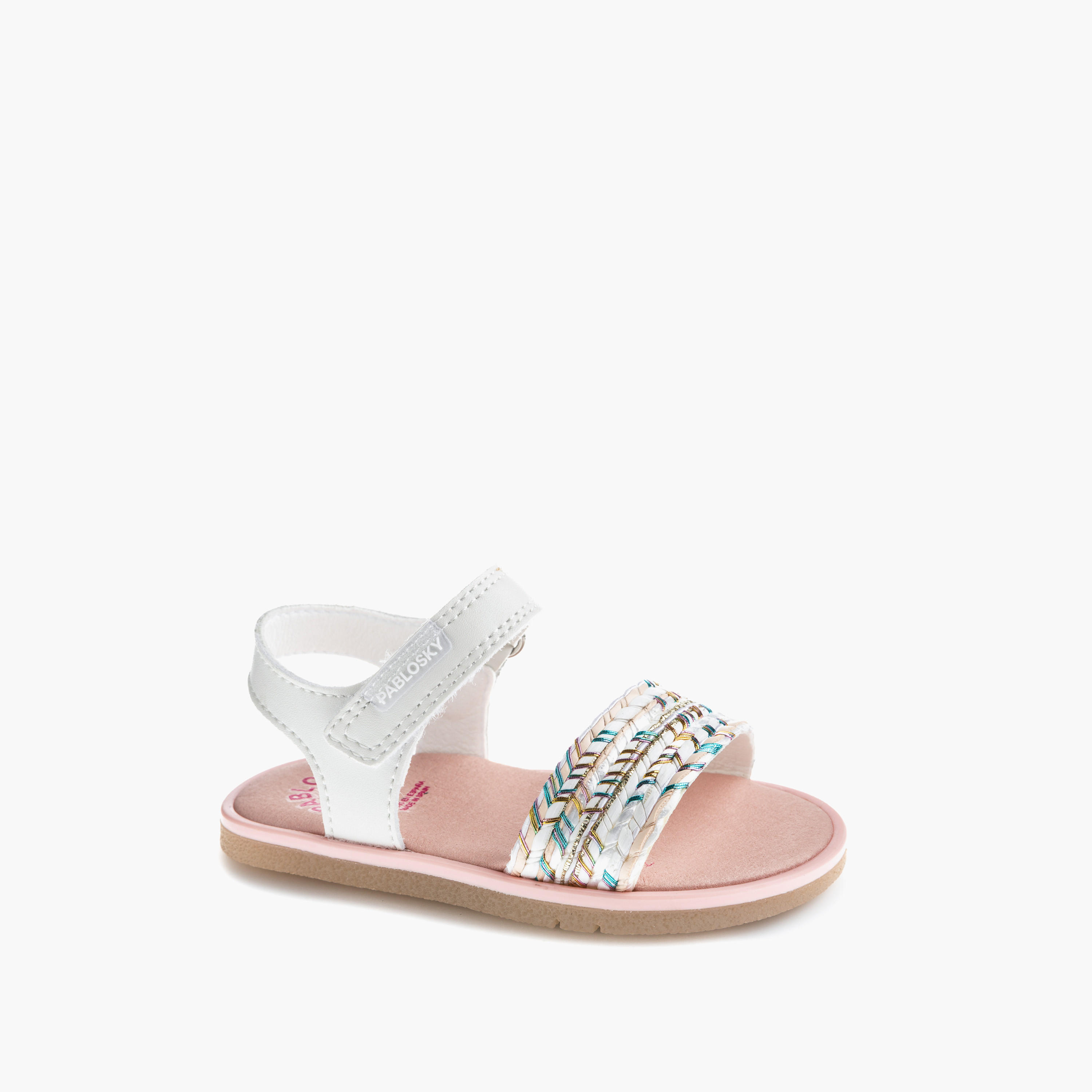 صندل بشريط إغلاق لاصق من بابلوسكي-baby-girls-shoes-sandals-image-1