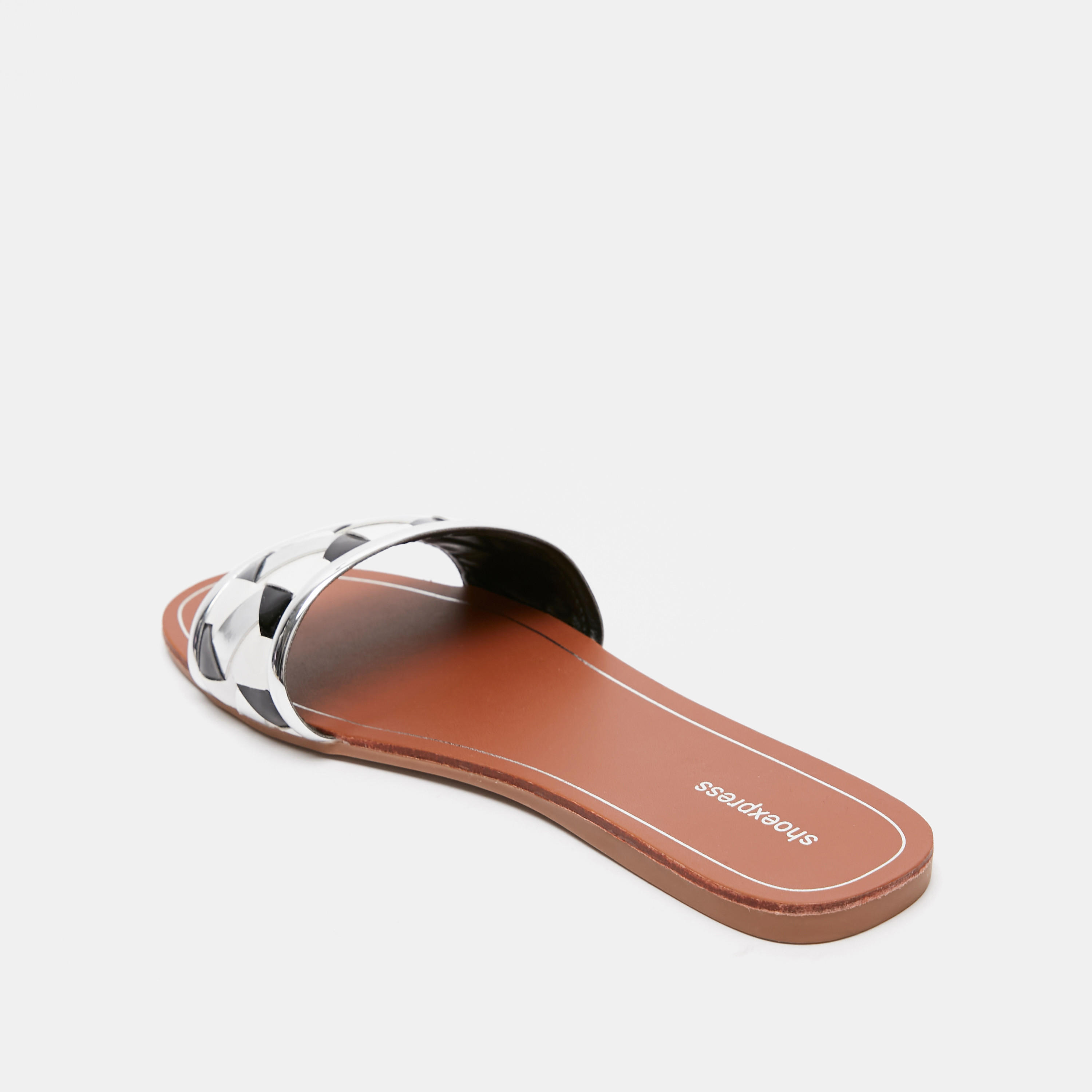 صندل خفيف بارز الملمس بمقدمة مفتوحة-women-shoes-flats-sandals-image-3