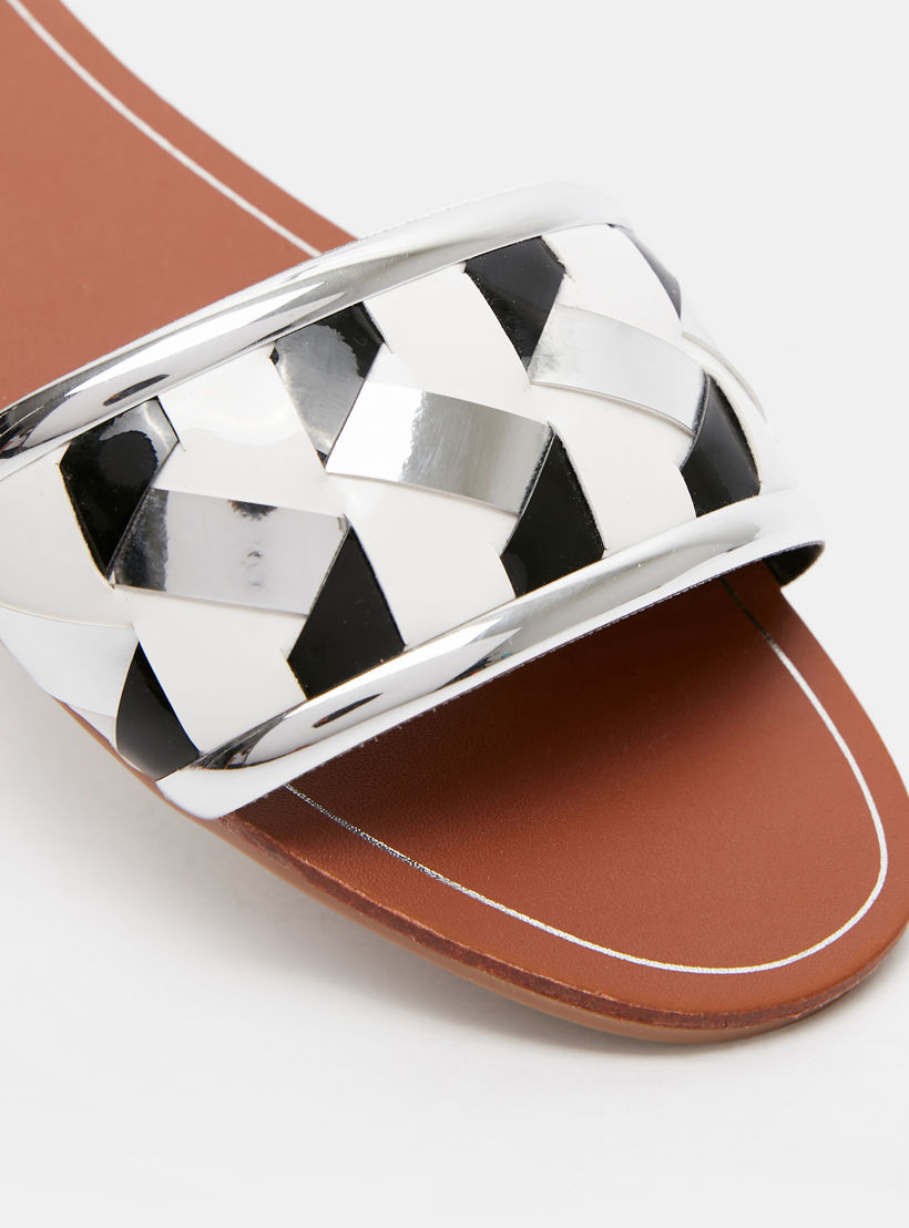 صندل خفيف بارز الملمس بمقدمة مفتوحة-women-shoes-flats-sandals-image-4