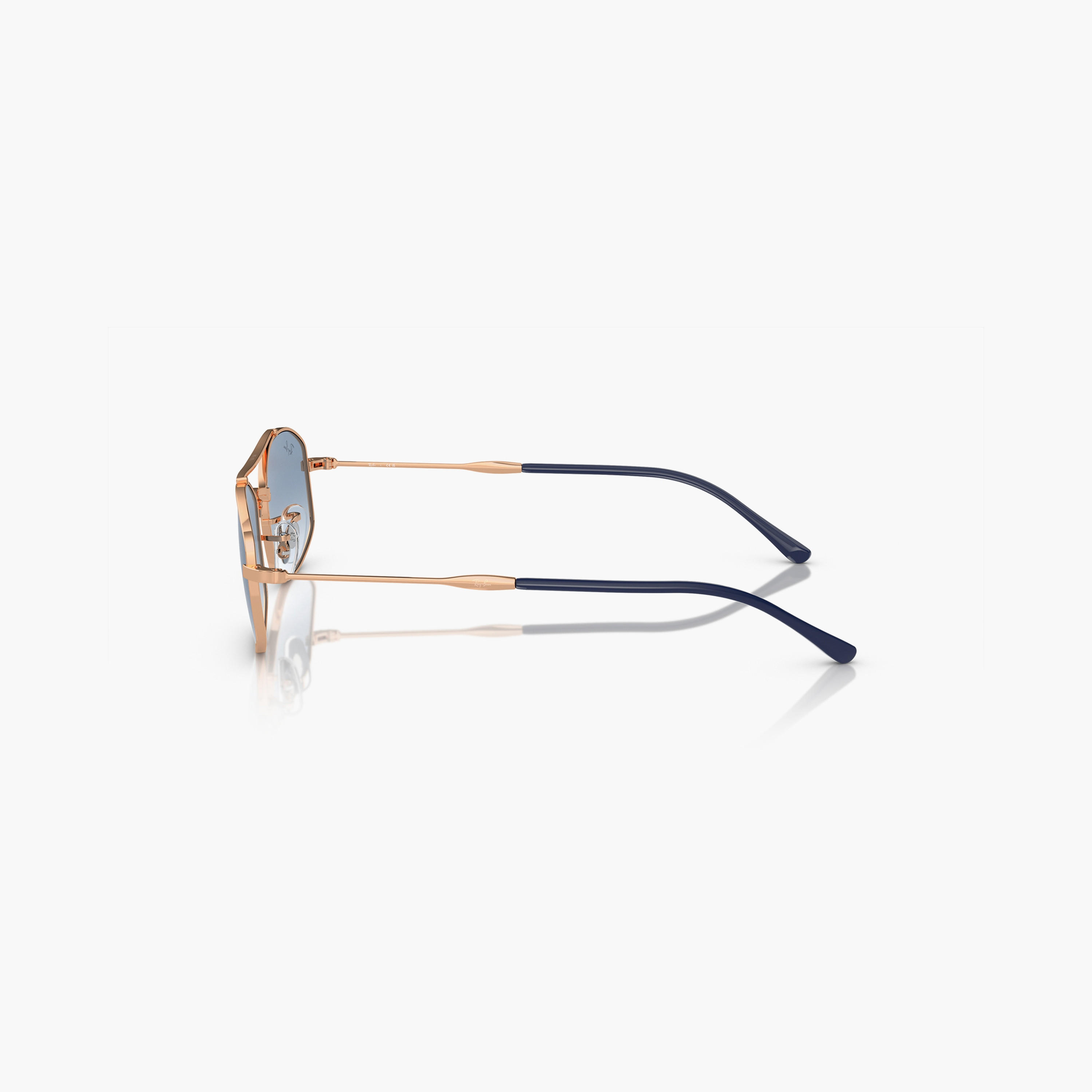 نظارات شمسية من راي بان بعدسات زرقاء متدرجة مقاس 54 ملم ذات بيضاوية | 0RB3719-men-sunglasses-image-5