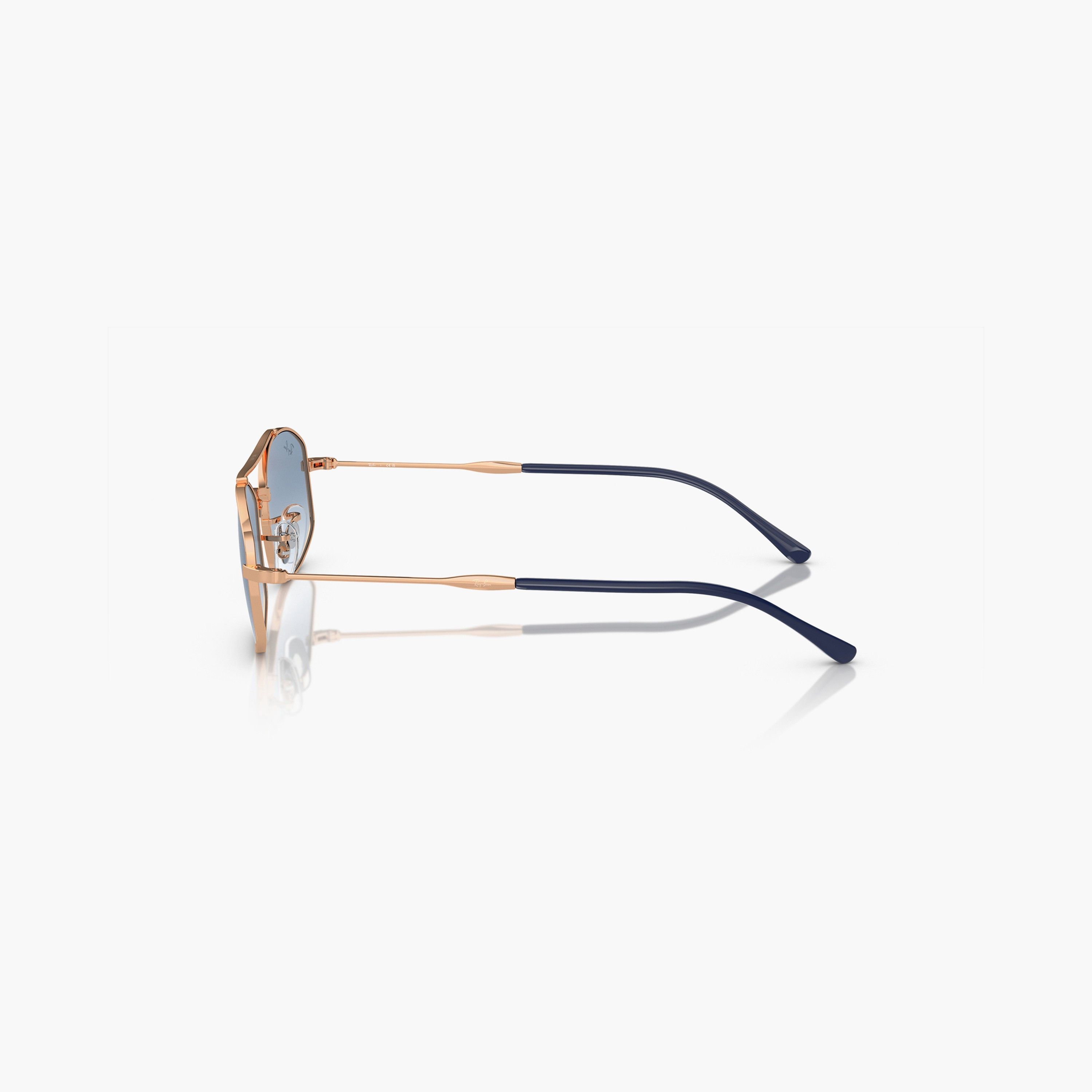 Ray-Ban Gradient Blue Lens 54 MM Oval Sunglasses | 0RB3719-men-sunglasses-image-5