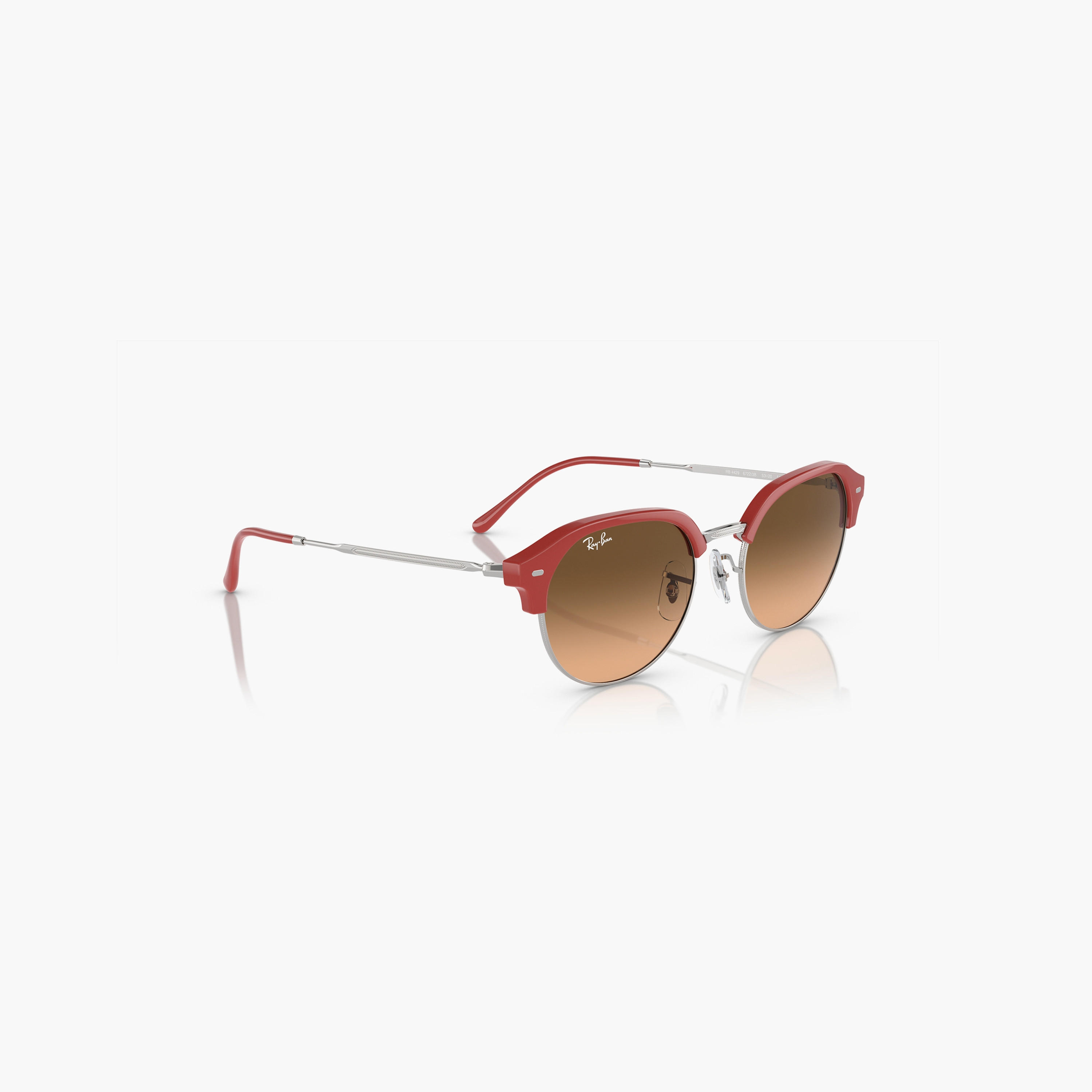 نظارات شمسية من راي بان بعدسات وردية متدرجة مقاس 55 ملم ذات كلوب ماستر | 0RB4429-men-sunglasses-image-3
