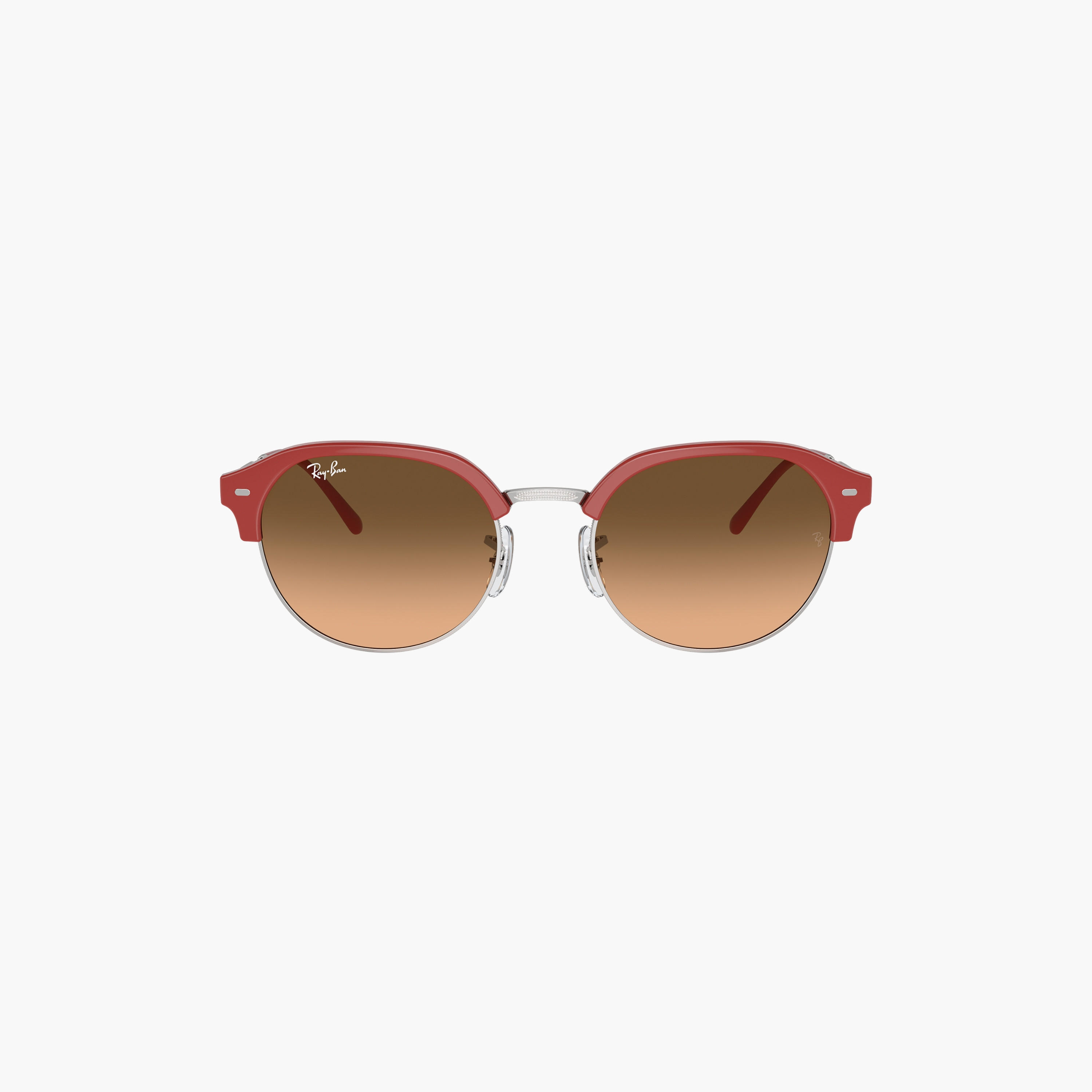 Ray-Ban Gradient Pink Lens 55 MM Clubmaster Sunglasses | 0RB4429-men-sunglasses-image-4