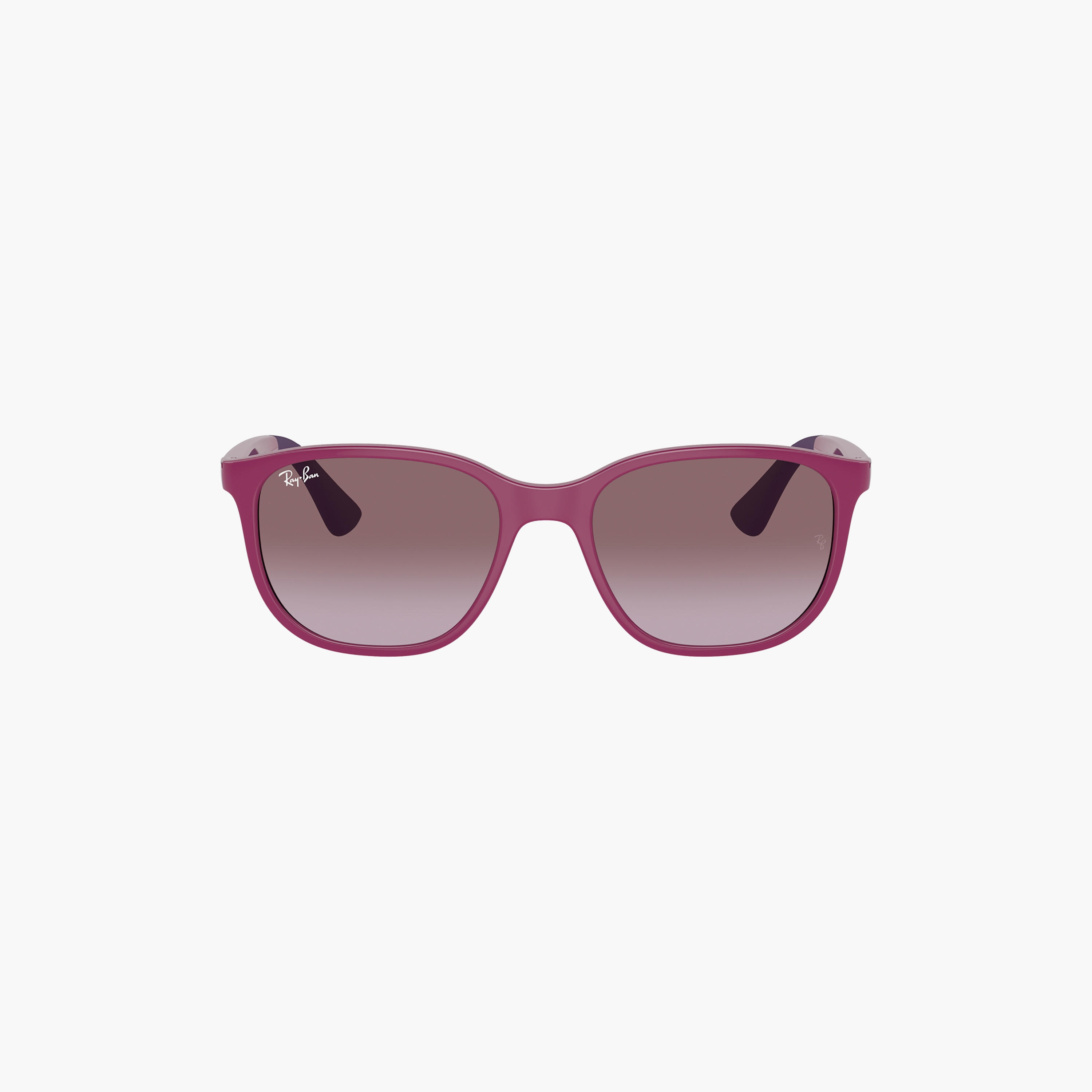 نظارات شمسية من راي بان للأطفال بعدسات بنفسجية متدرجة 48 ملم ذات مربعة | 0RJ9078S-girls-accessories-sunglasses-image-4