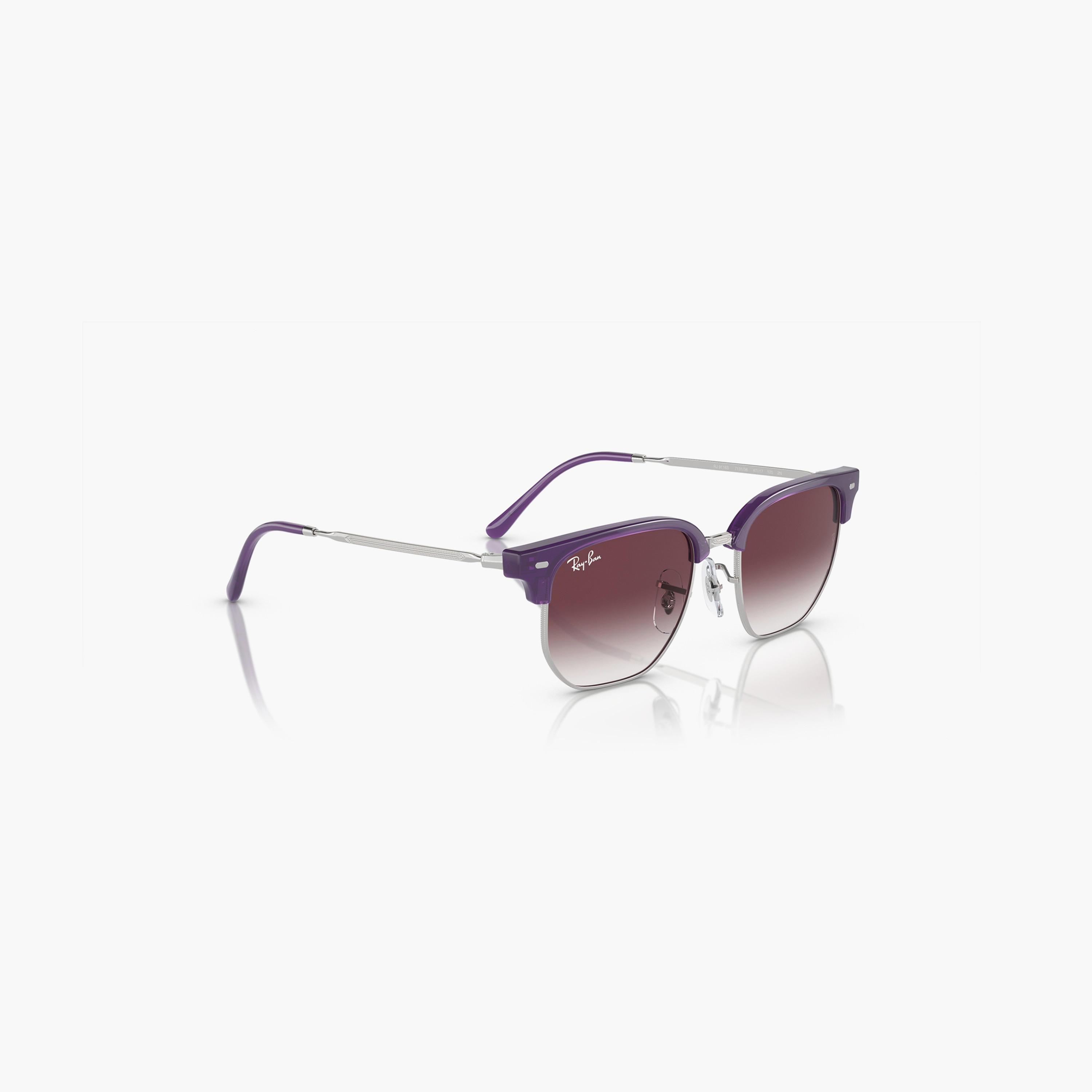 Ray-Ban Kids Gradient Violet Lens 47 MM Square Sunglasses | 0RJ9116S-girls-accessories-sunglasses-image-3
