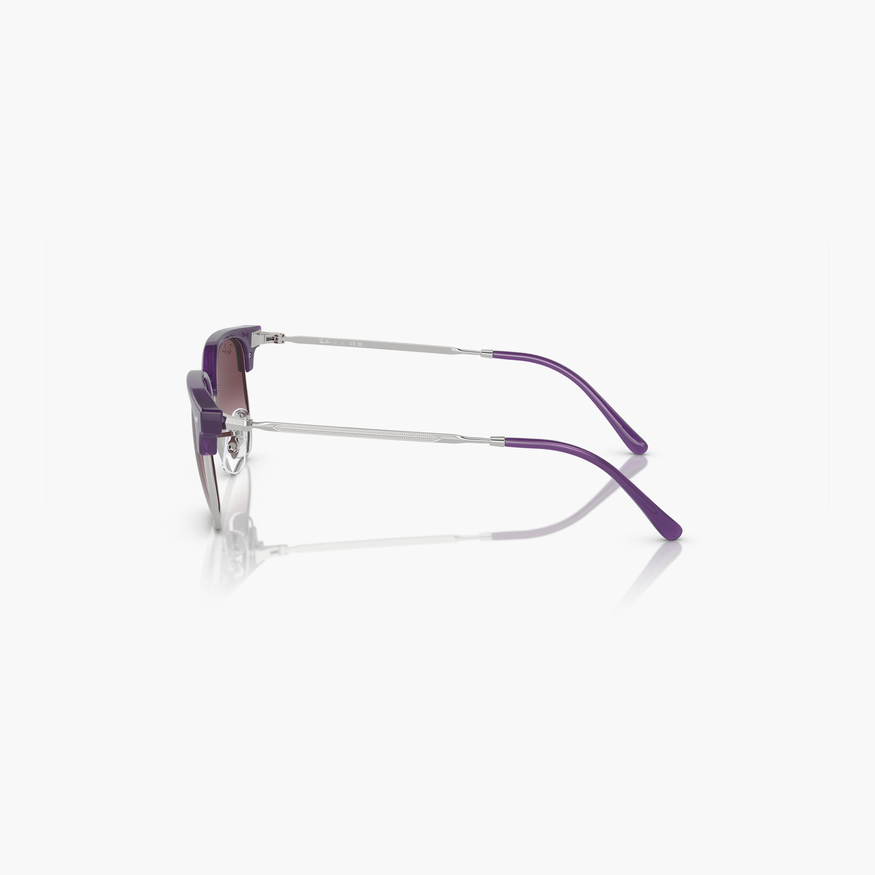 Ray-Ban Kids Gradient Violet Lens 47 MM Square Sunglasses | 0RJ9116S-girls-accessories-sunglasses-image-5