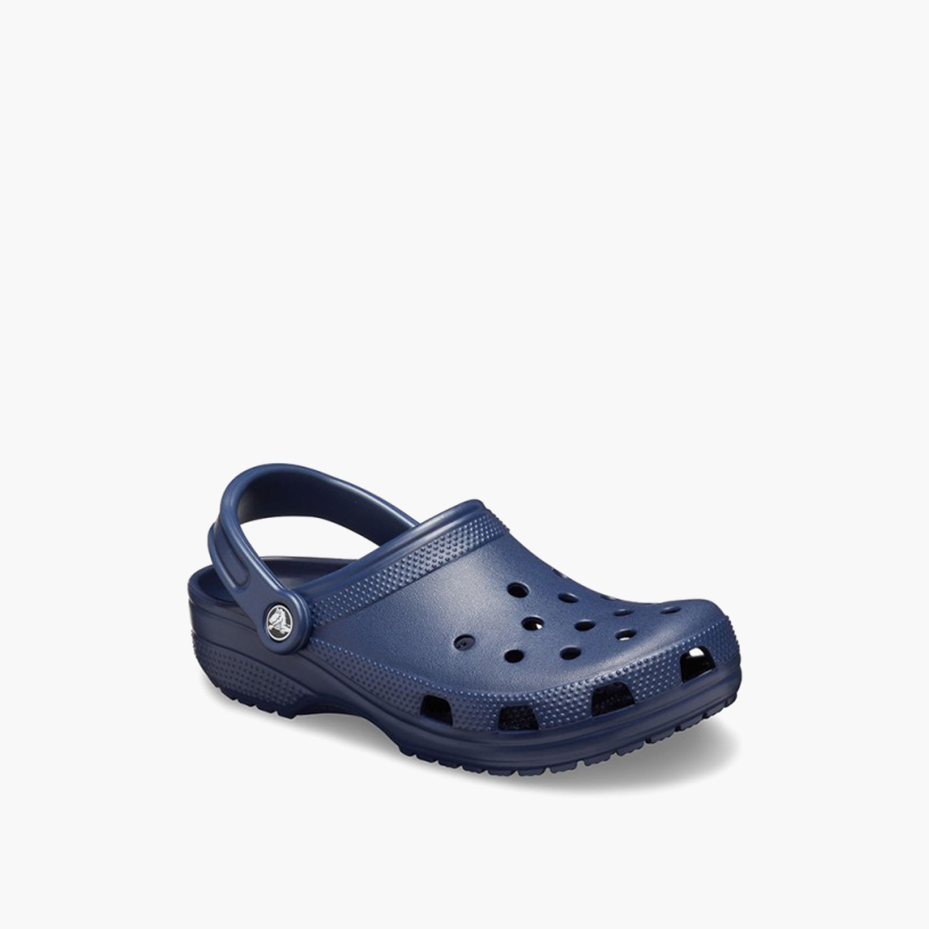 صندل بكعب سميك وتصاميم مفرغة وحزام خلفي للجنسين من كروكس - 10001-410-men-shoes-sandals-image-1