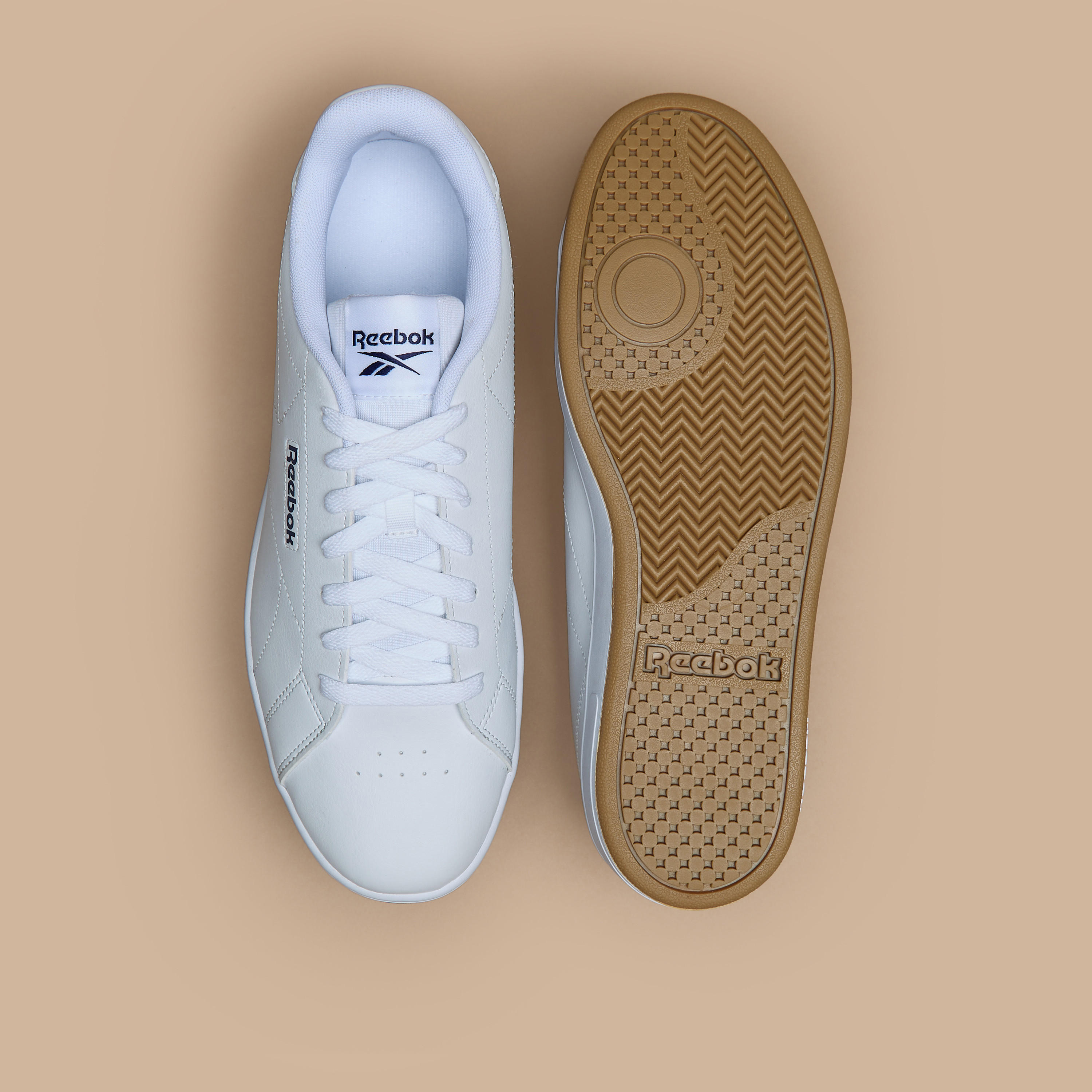 Reebok Mens' COURT CLEAN Lace-Up Tennis Shoes - 100074368-sports-men-shoes-image-4