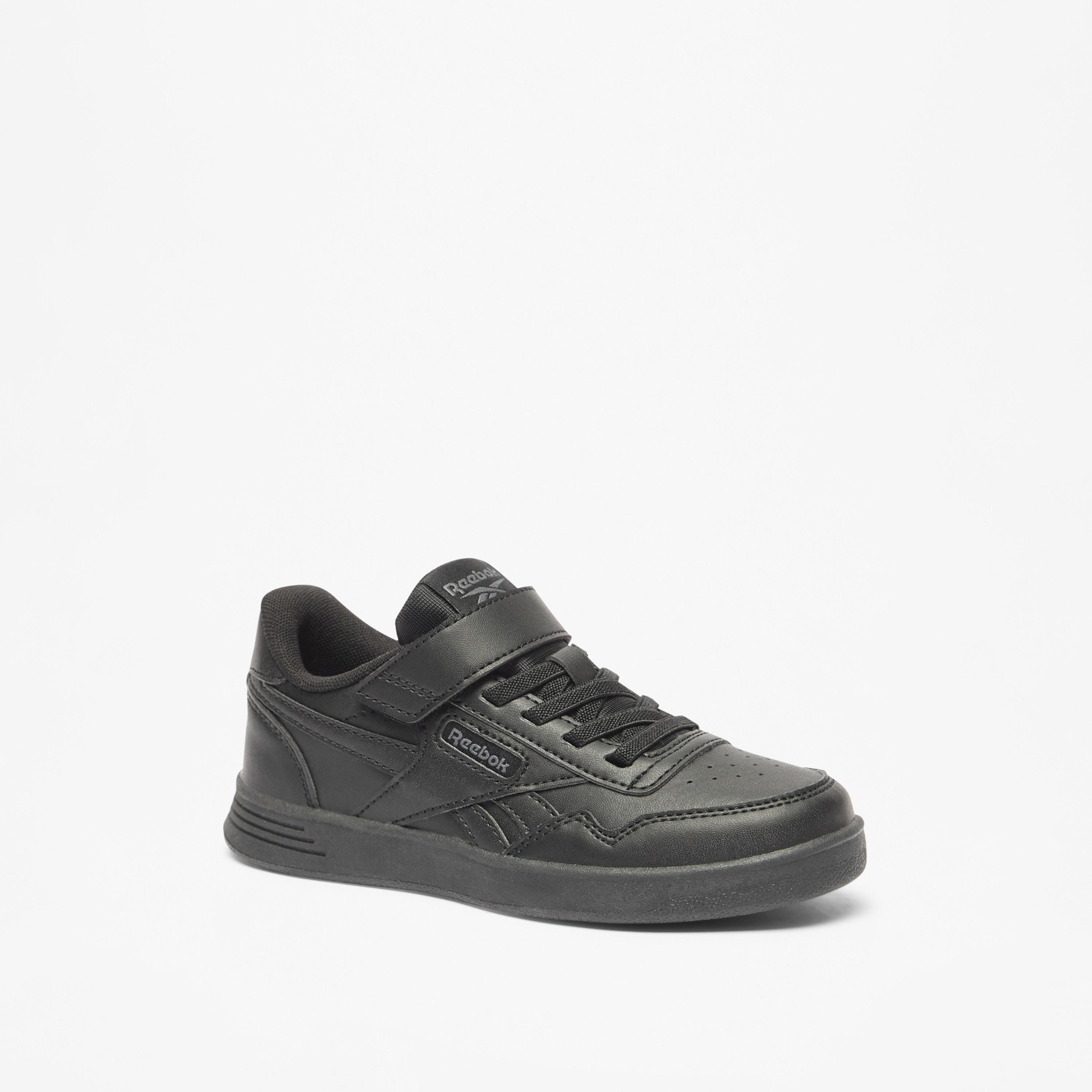 Reebok Kids Logo Detail Sports Shoes with Hook and Loop Closure - COURT ADVANCE-boys-shoes-sneakers-image-1