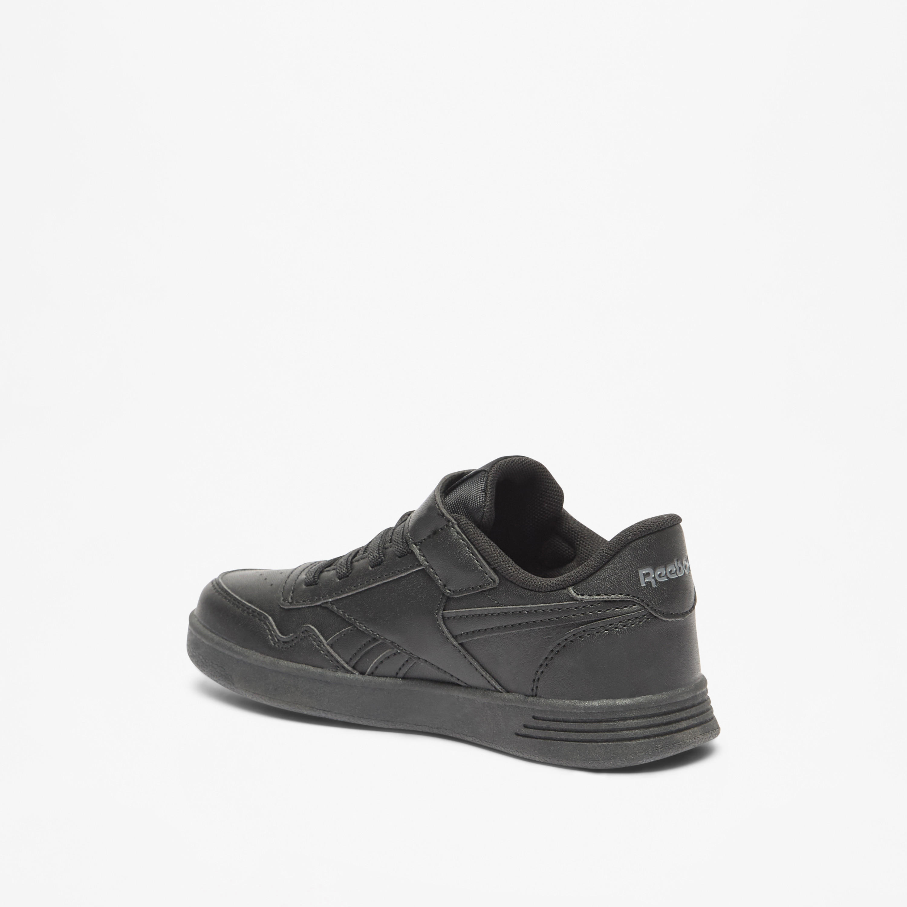 Reebok Kids Logo Detail Sports Shoes with Hook and Loop Closure - COURT ADVANCE-boys-shoes-sneakers-image-2
