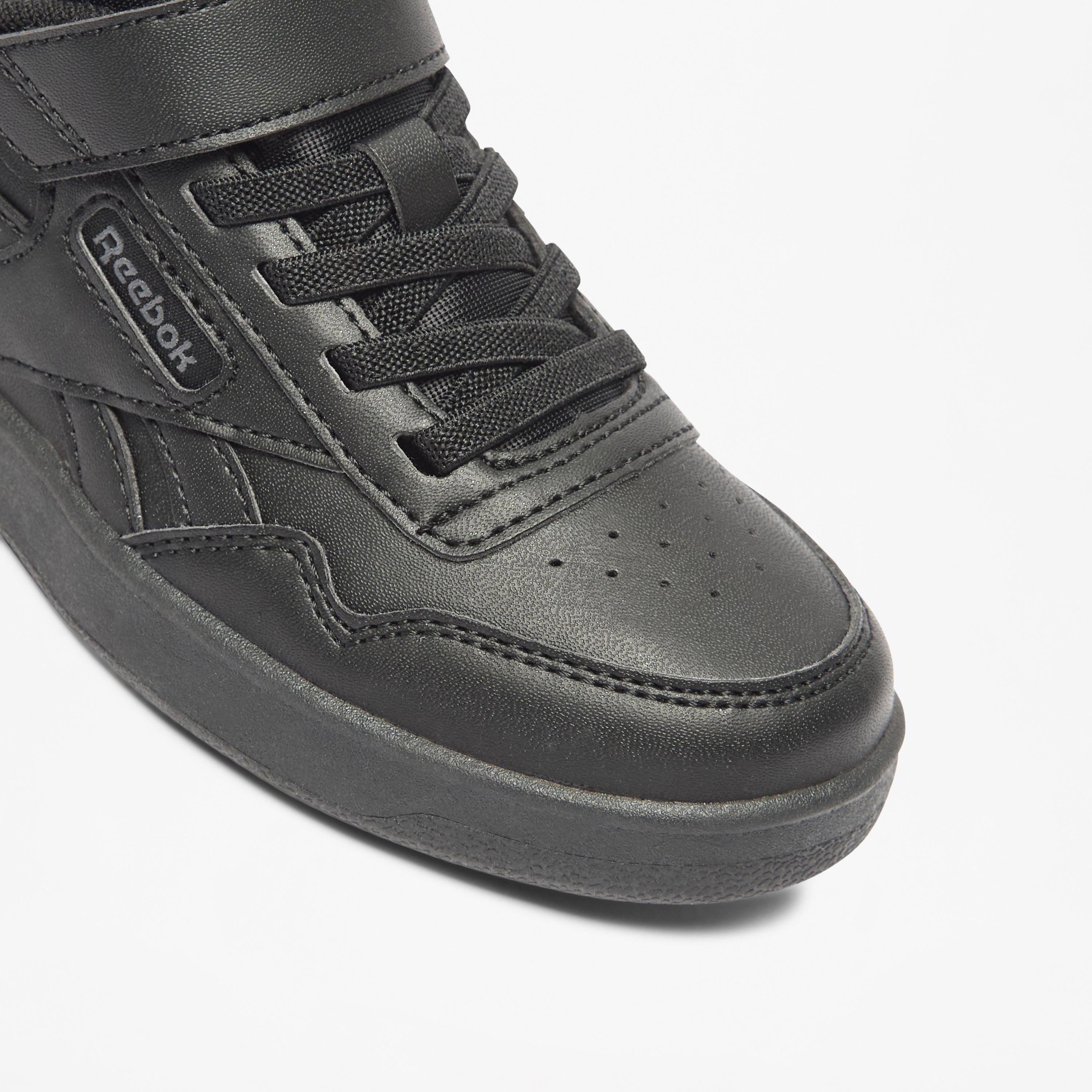 Reebok Kids Logo Detail Sports Shoes with Hook and Loop Closure - COURT ADVANCE-boys-shoes-sneakers-image-5