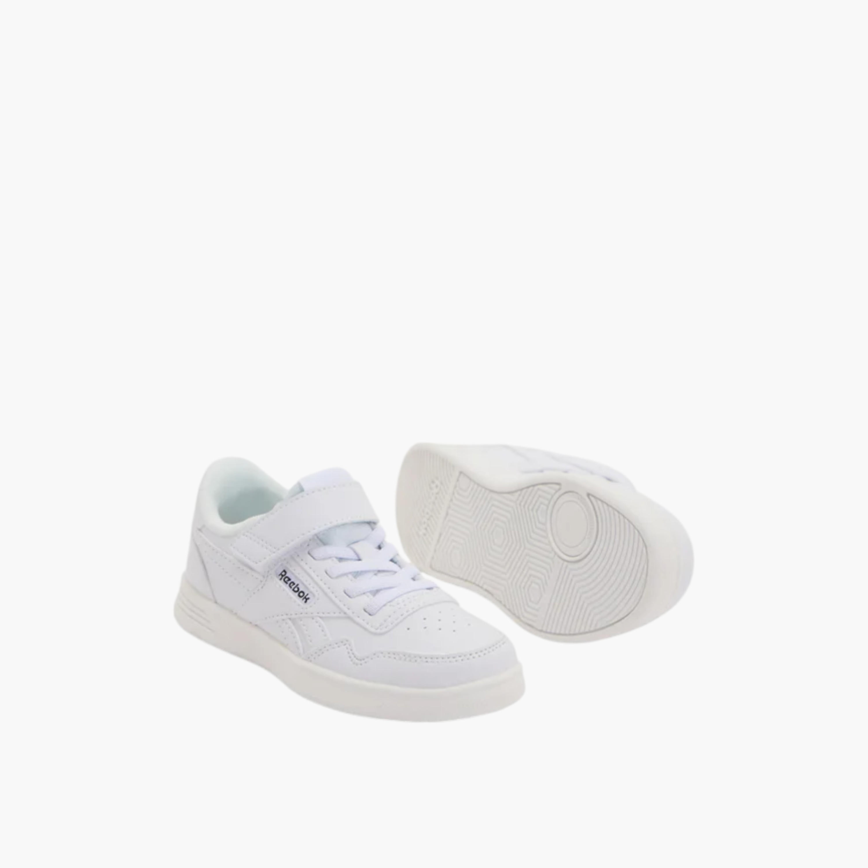 Reebok Kids' Panelled School Shoes with Hook and Loop Closure-girls-shoes-schoolshoes-image-2