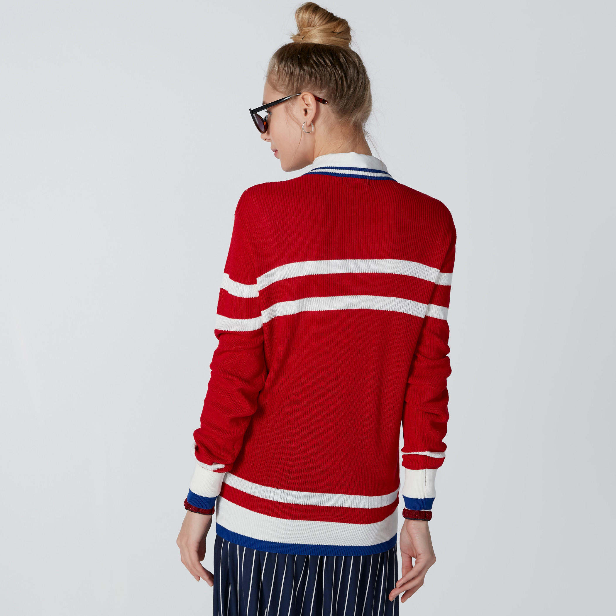 سويتر بياقة V وأكمام طويلة-women-clothing-cardigansandjumpers-jumpers-image-2