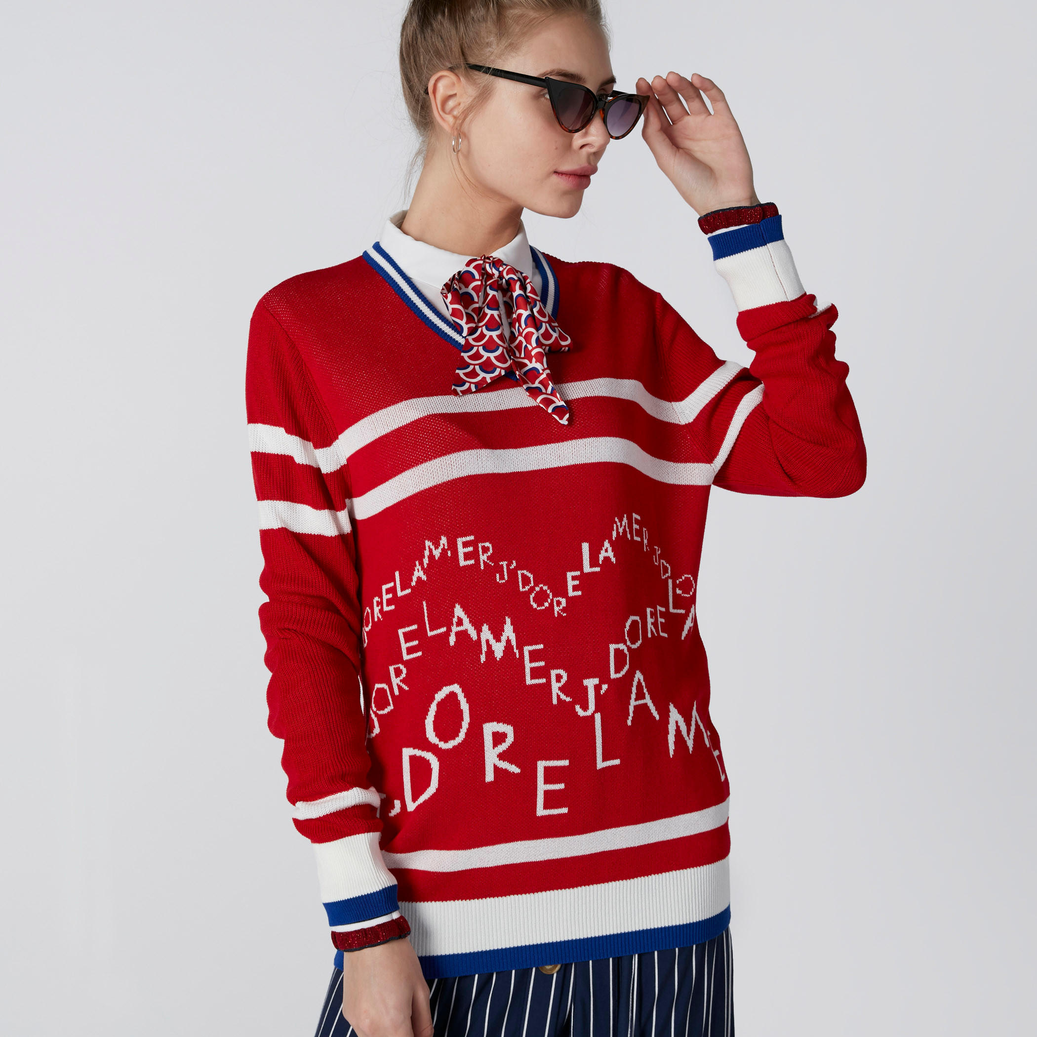 سويتر بياقة V وأكمام طويلة-women-clothing-cardigansandjumpers-jumpers-image-4