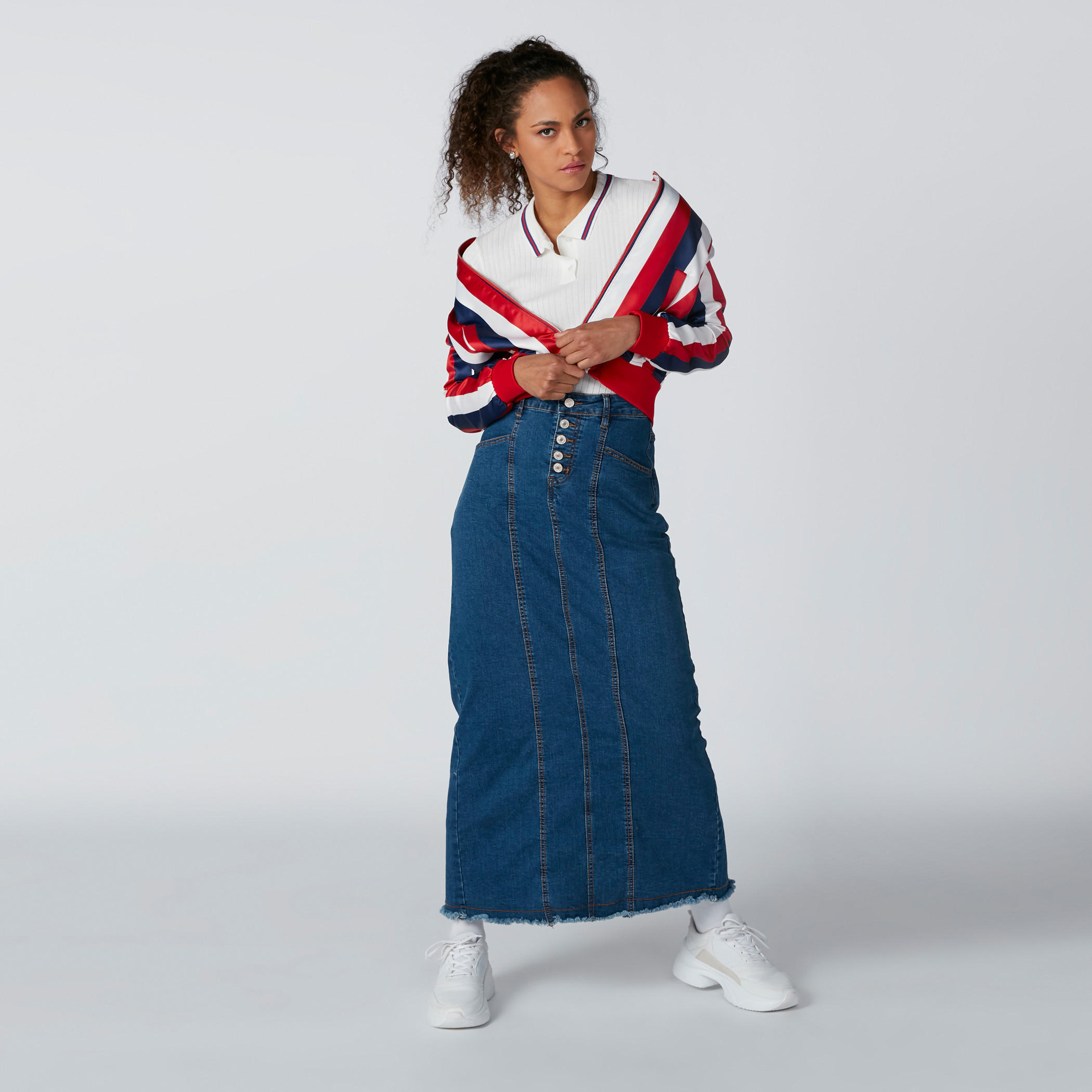 تيشيرت بياقة بولو وأكمام قصيرة-women-clothing-tshirts-image-4