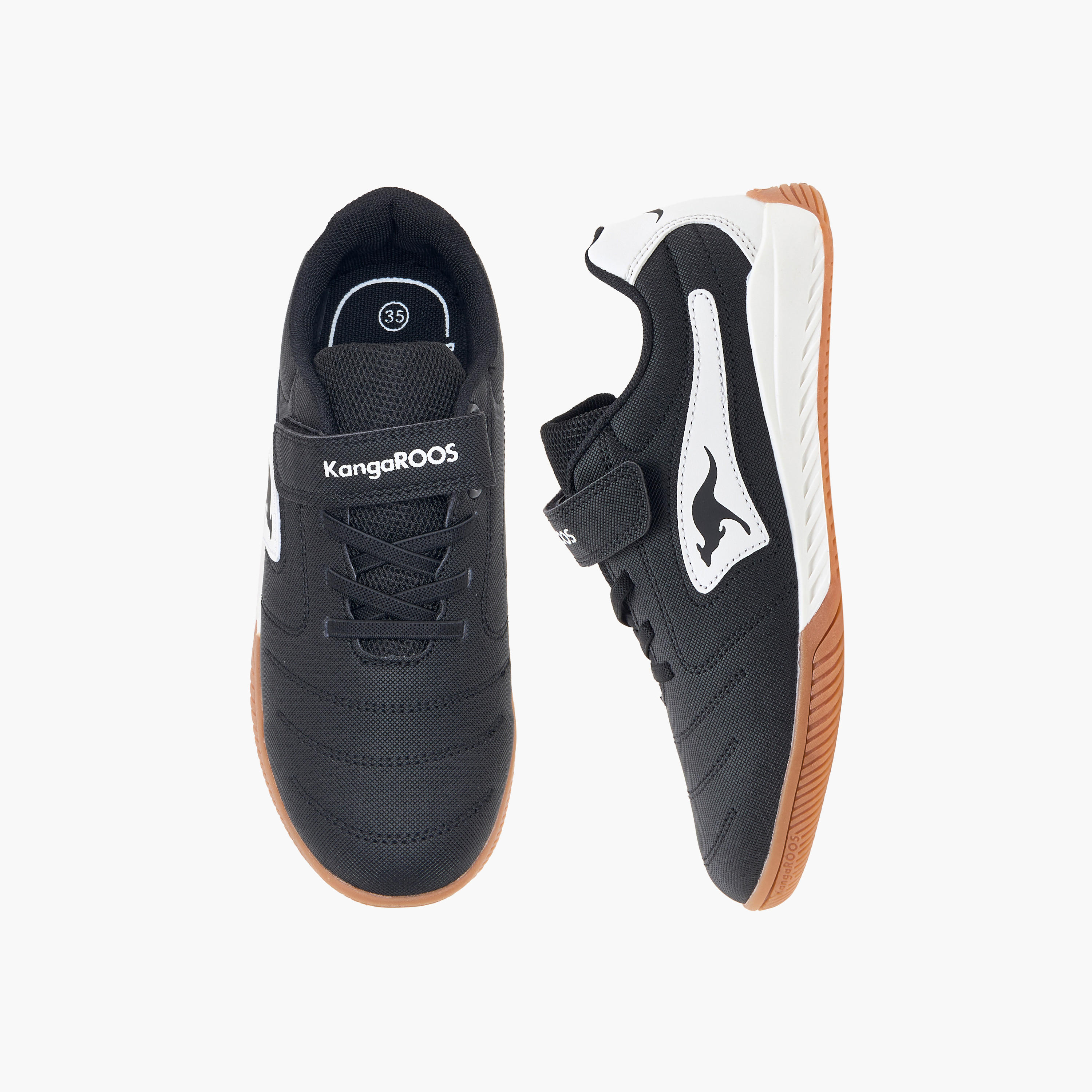 KangaROOS Boys Hook & Loop Sports Shoes-boys-shoes-sports-image-1