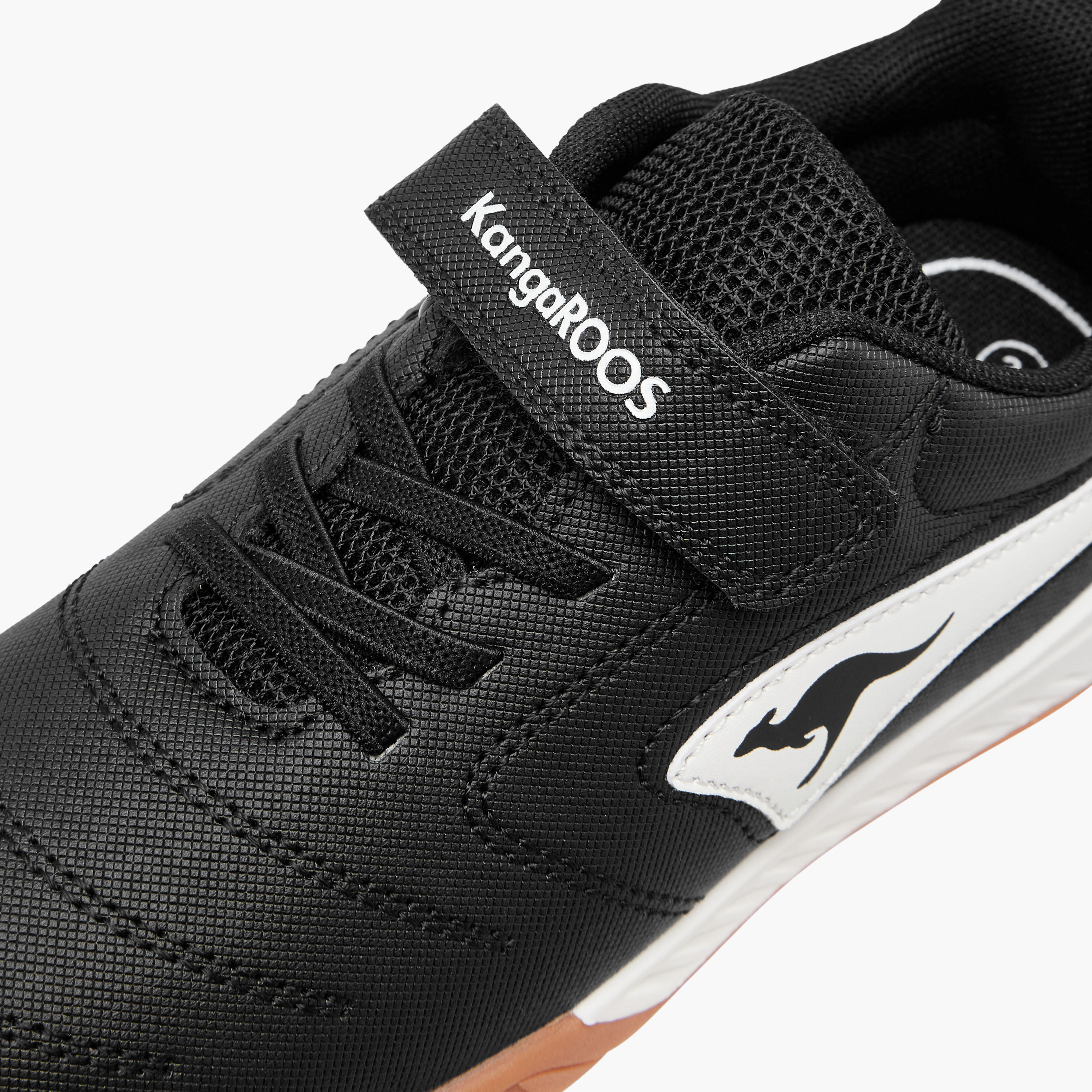 KangaROOS Boys' Logo Applique Sneakers with Hook and Loop Closure-boys-shoes-sneakers-image-4