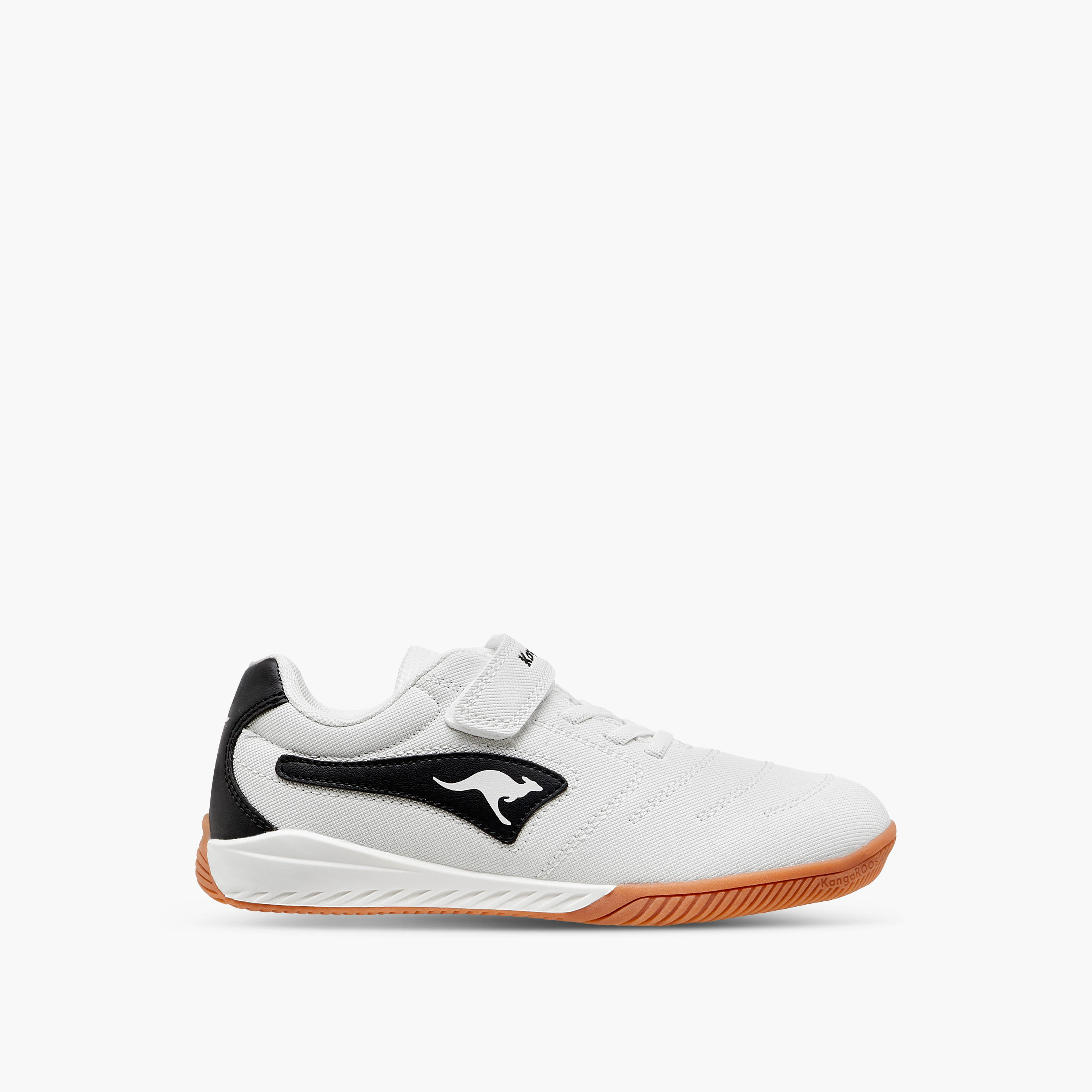 KangaROOS Boys' Logo Applique Sneakers with Hook and Loop Closure-boys-shoes-sneakers-image-3