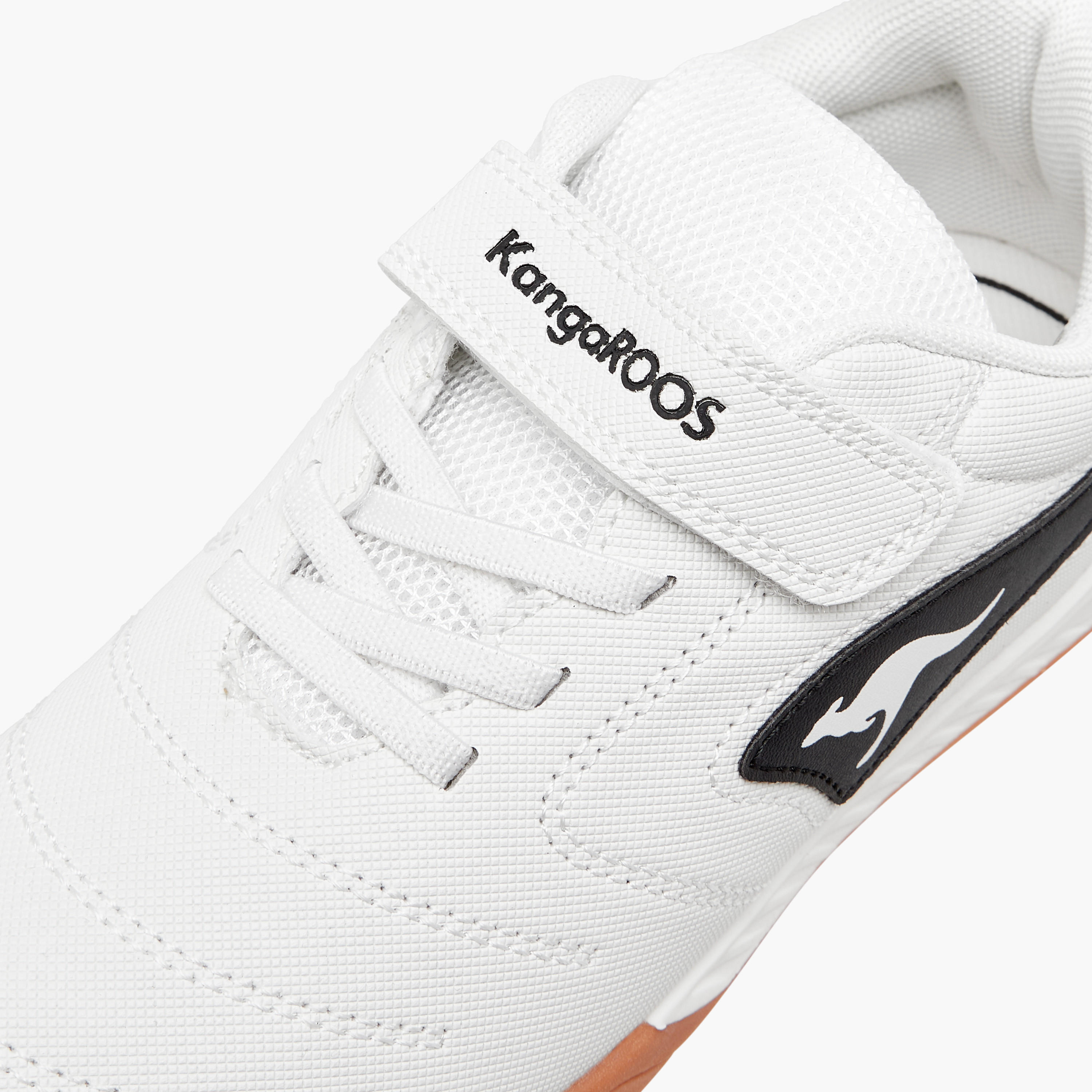 KangaROOS Boys' Logo Applique Sneakers with Hook and Loop Closure-boys-shoes-sneakers-image-4