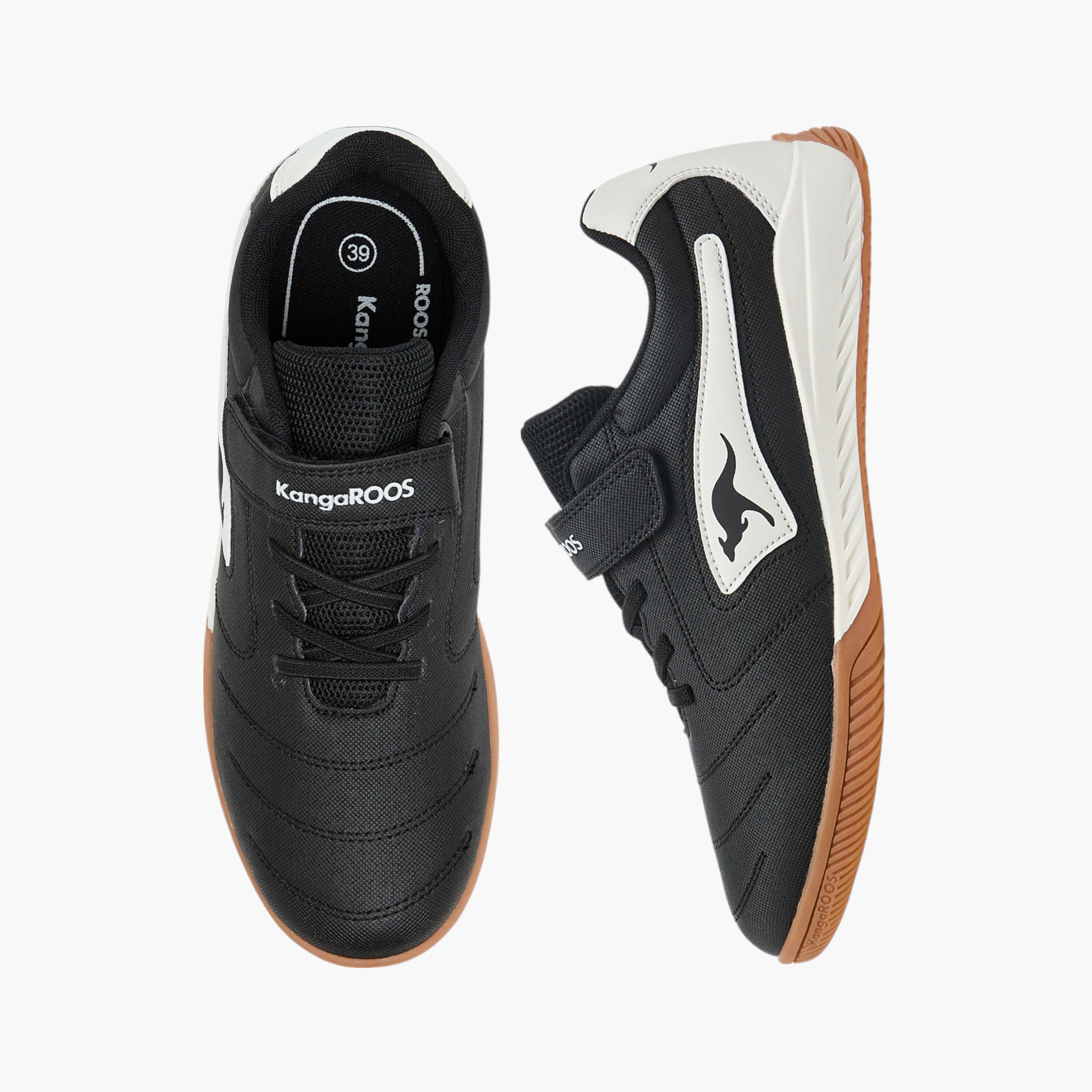 KangaROOS Women's Panelled Sports Shoes with Hook and Loop Closure-women-shoes-sports-image-1