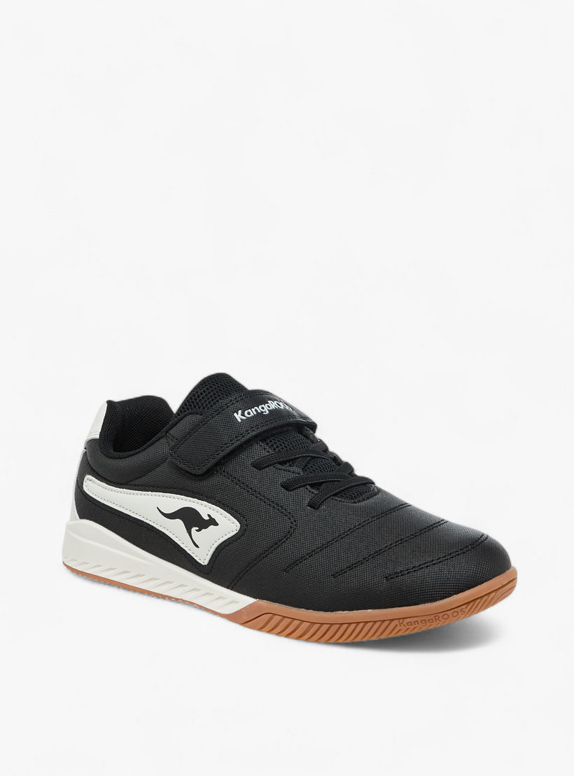 KangaROOS Women's Panelled Sports Shoes with Hook and Loop Closure-women-shoes-sports-image-2