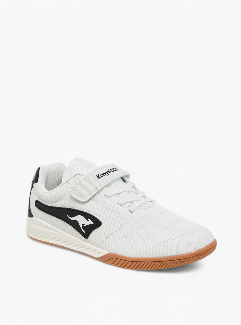 KangaROOS Women's Panelled Sports Shoes with Hook and Loop Closure-women-shoes-sports-image-2
